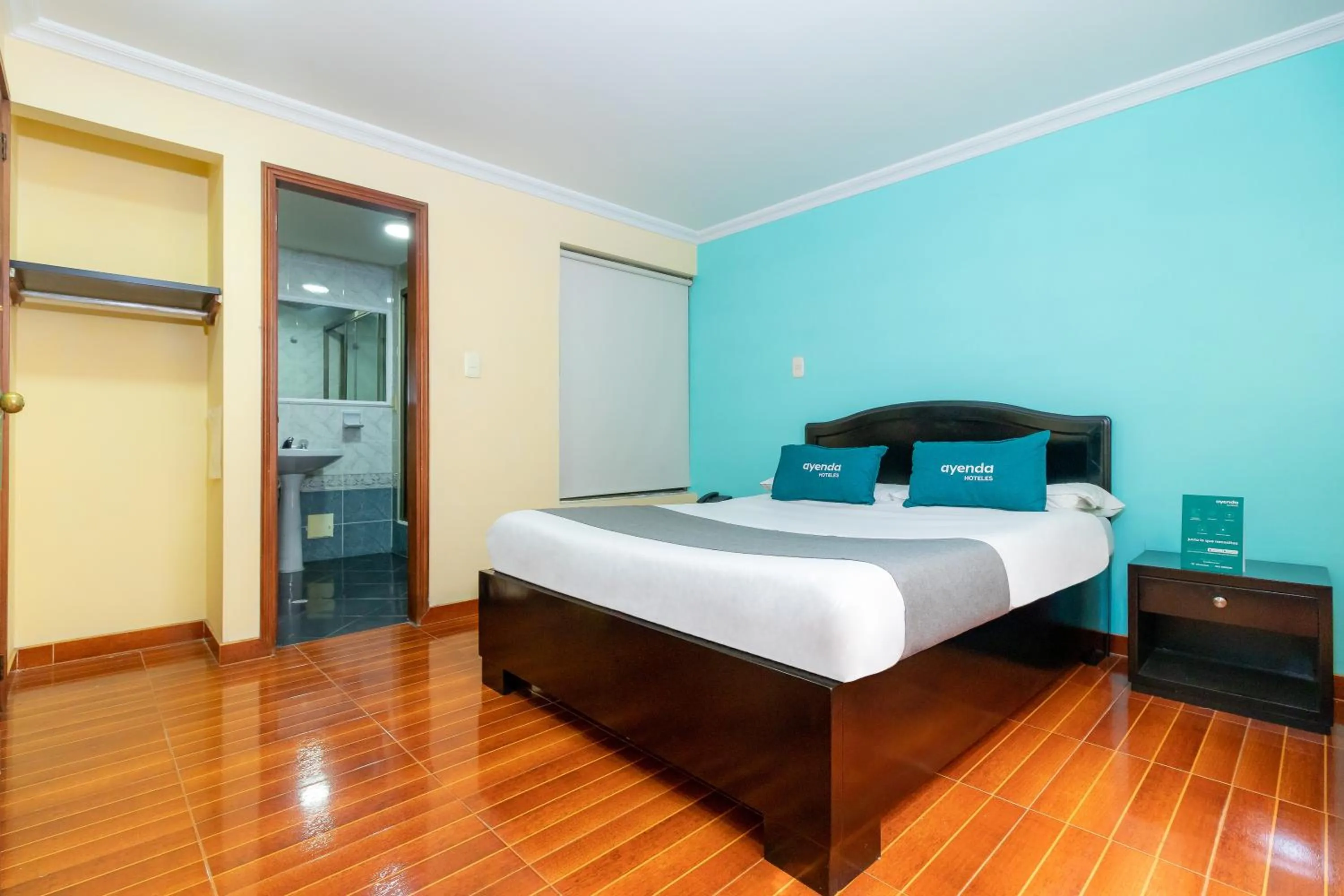 Bed in Hotel Ayenda Normandy