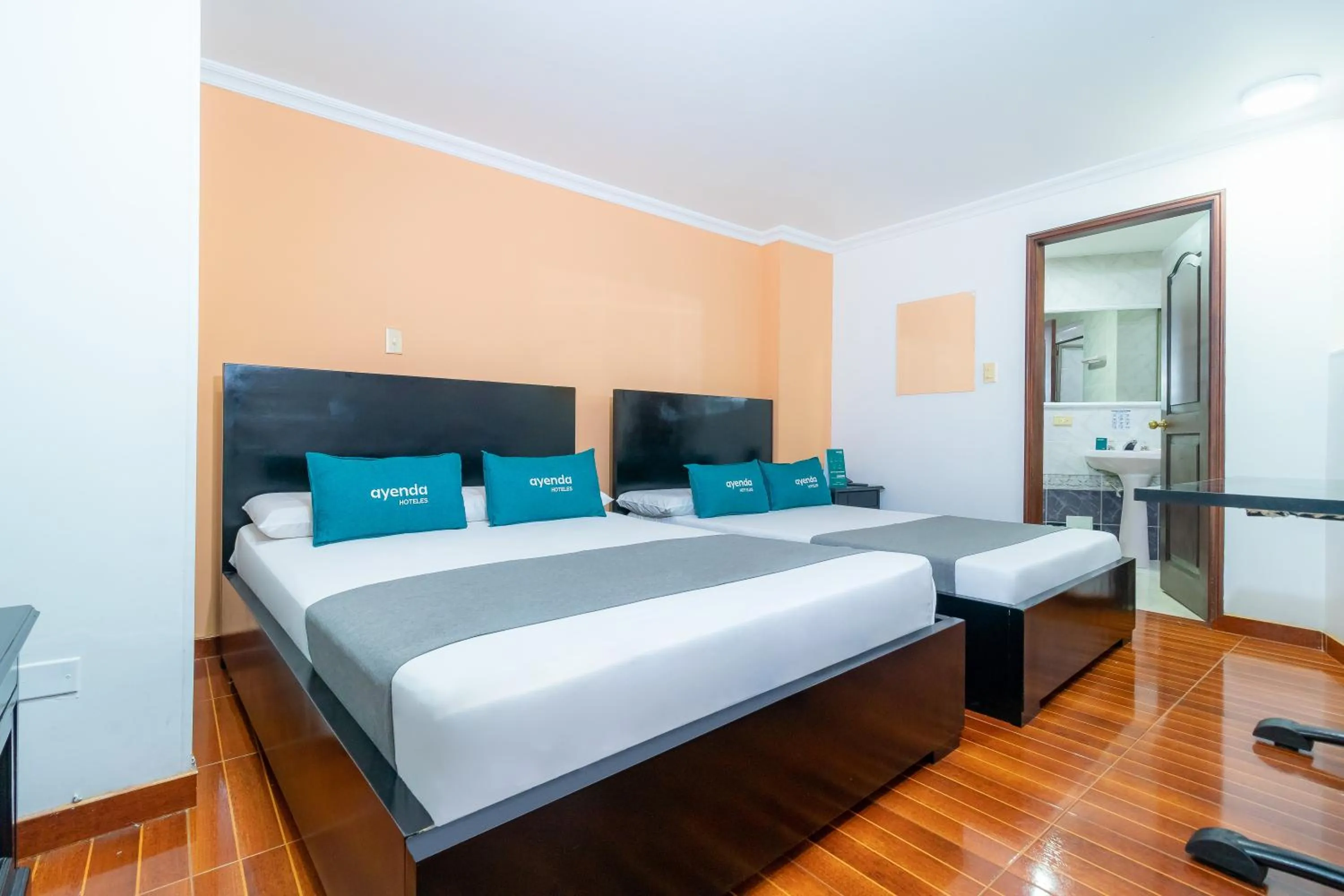 Photo of the whole room, Bed in Hotel Ayenda Normandy