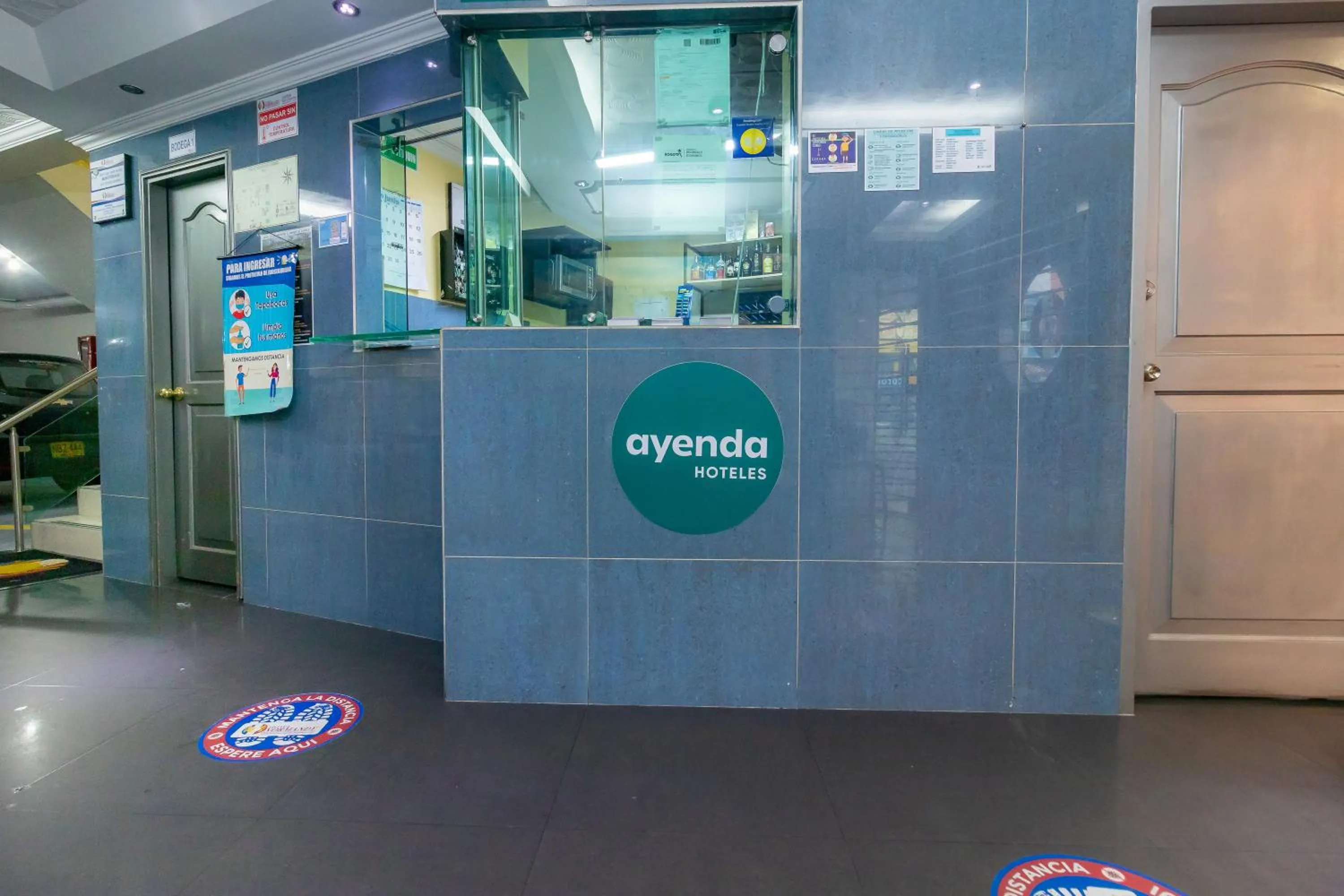 Lobby or reception in Hotel Ayenda Normandy