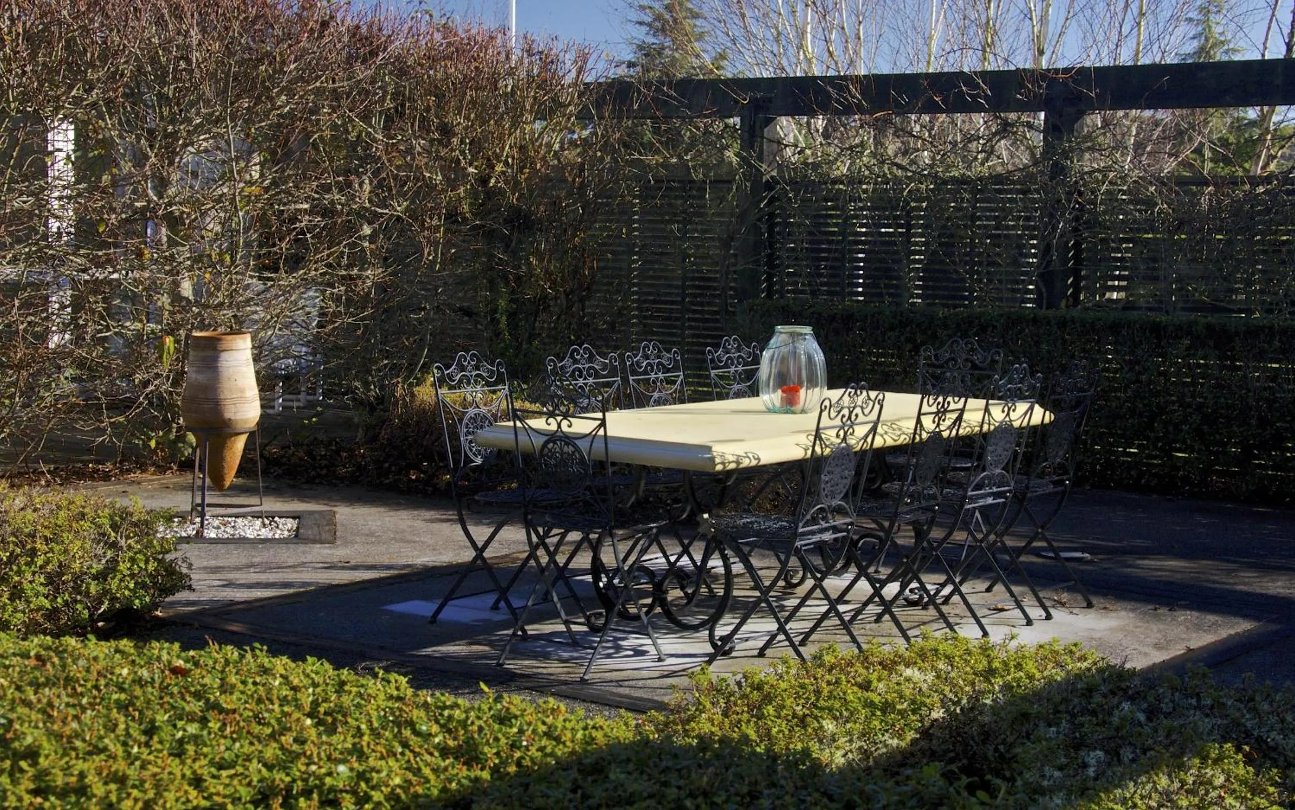 Garden in Ruapehu Country Lodge