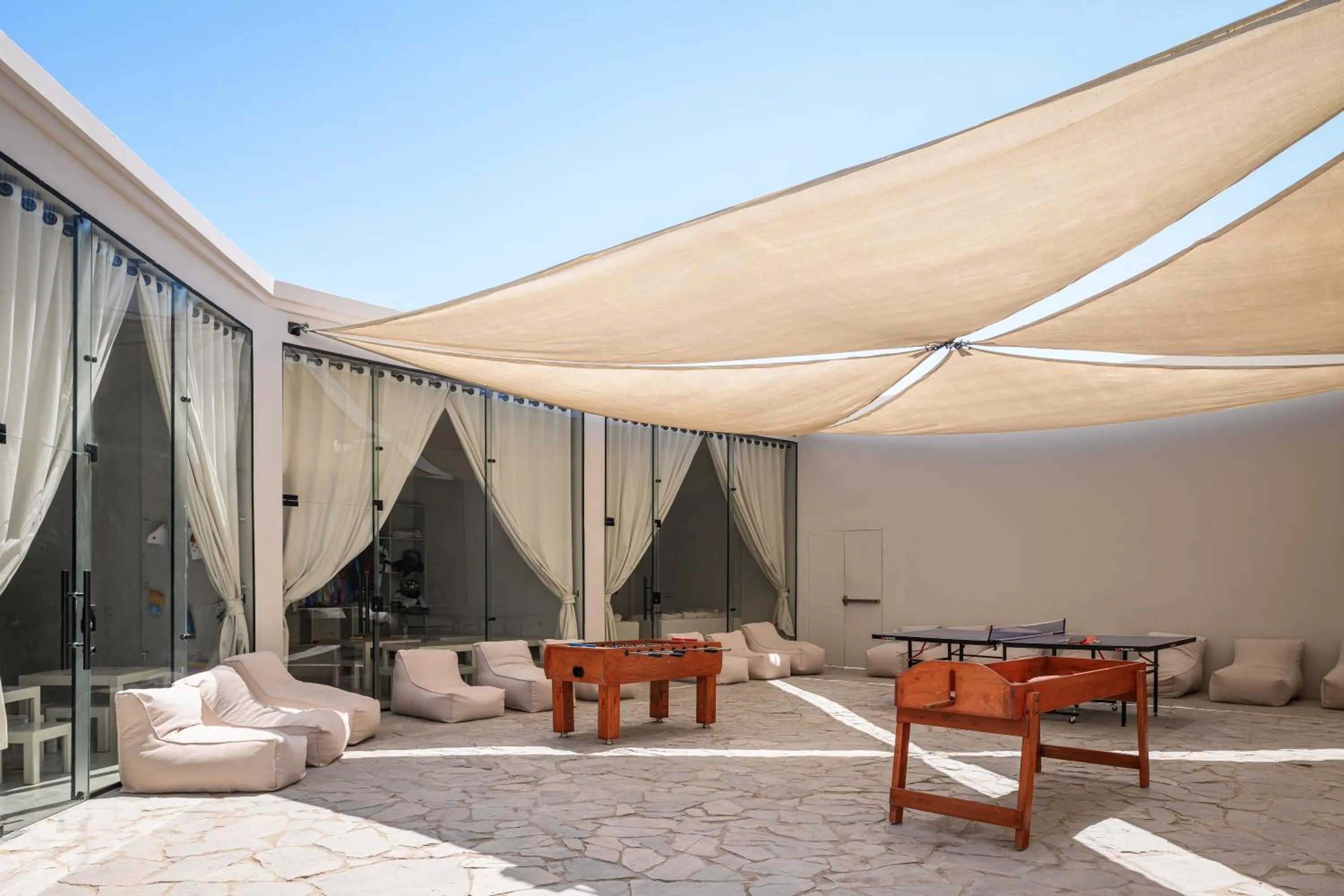 Children play ground in Serry Beach Resort