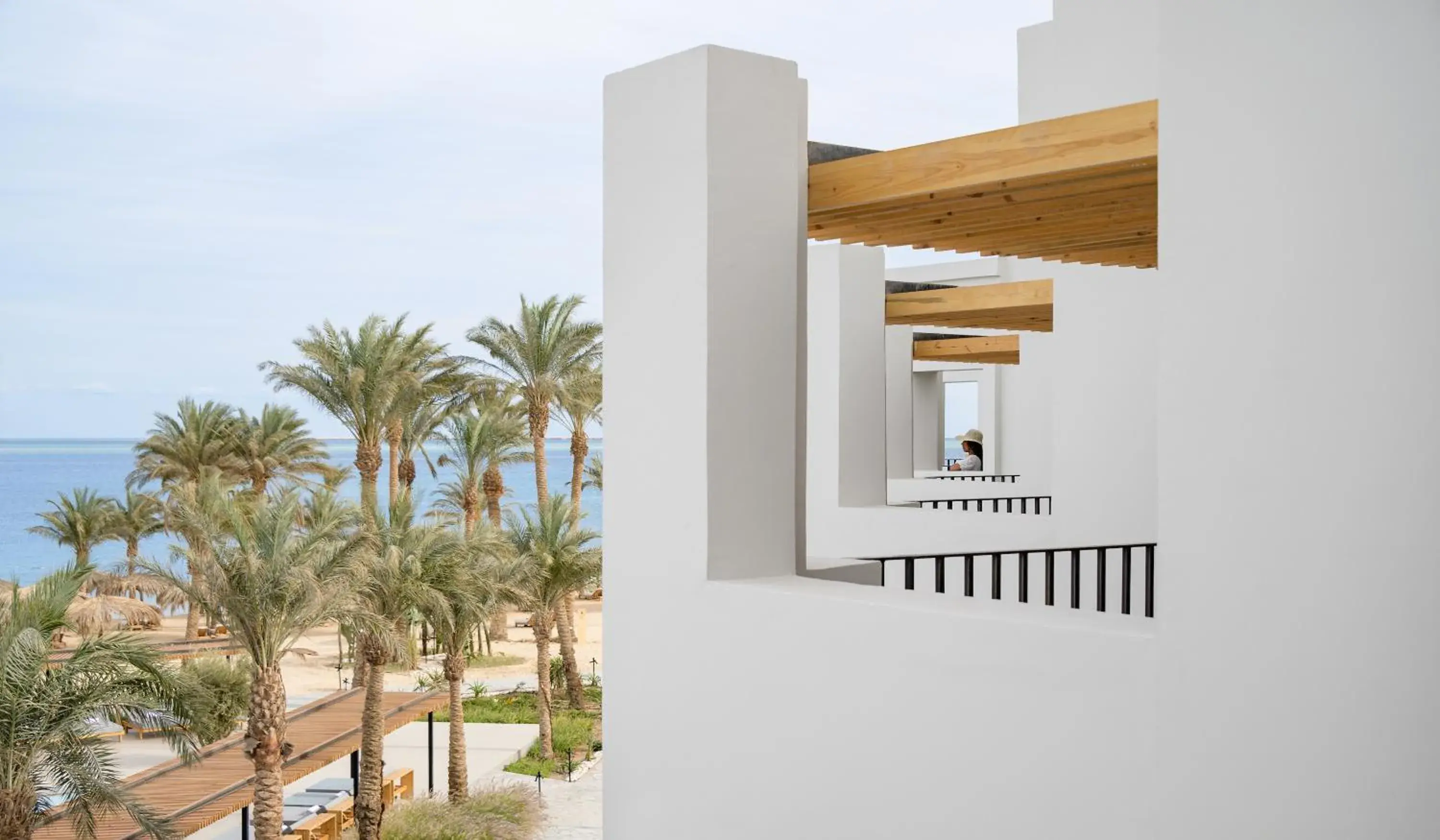 Property building in Serry Beach Resort Property building in Serry Beach Resort