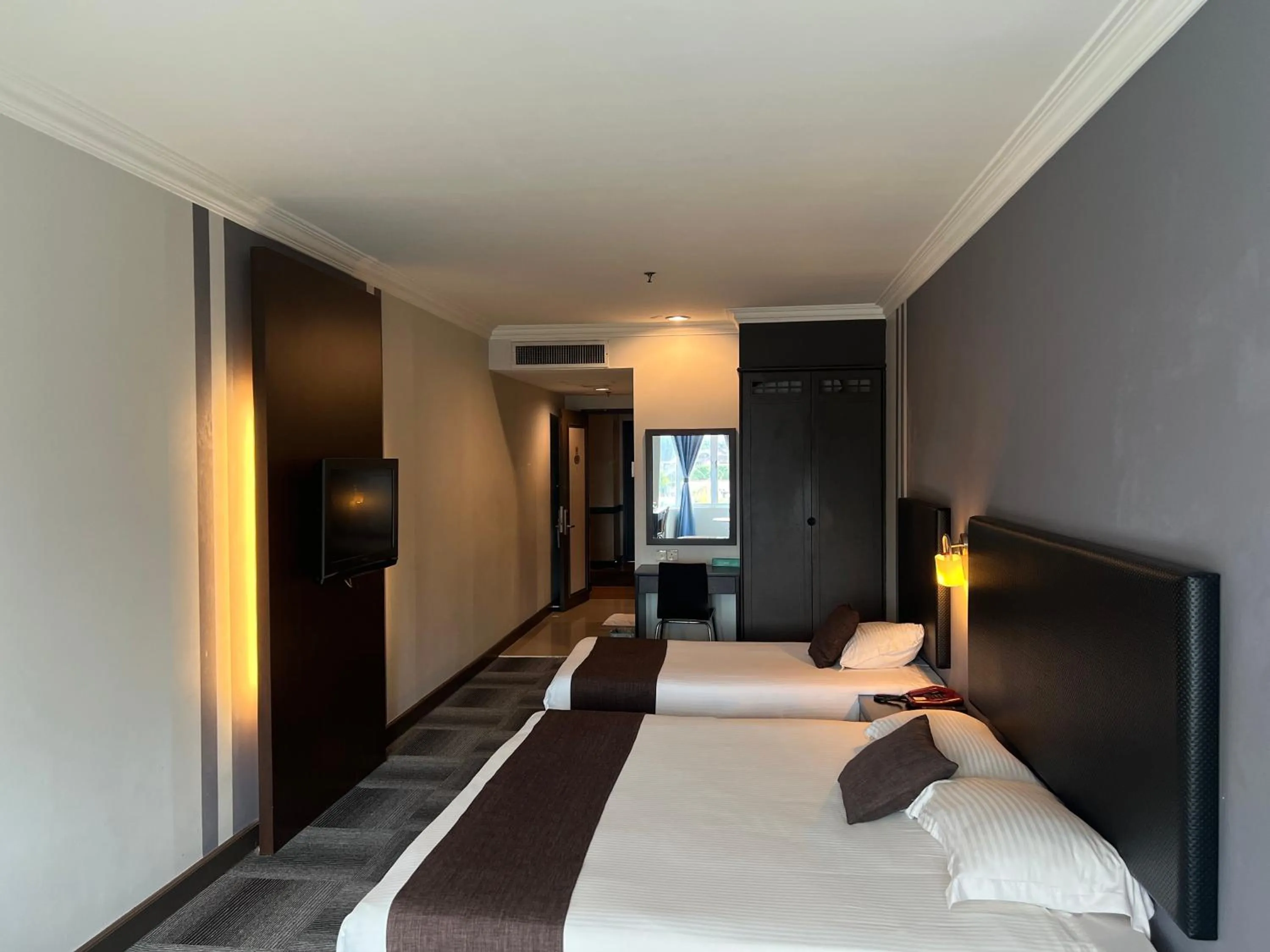 Bed in Legend Inn Taiping