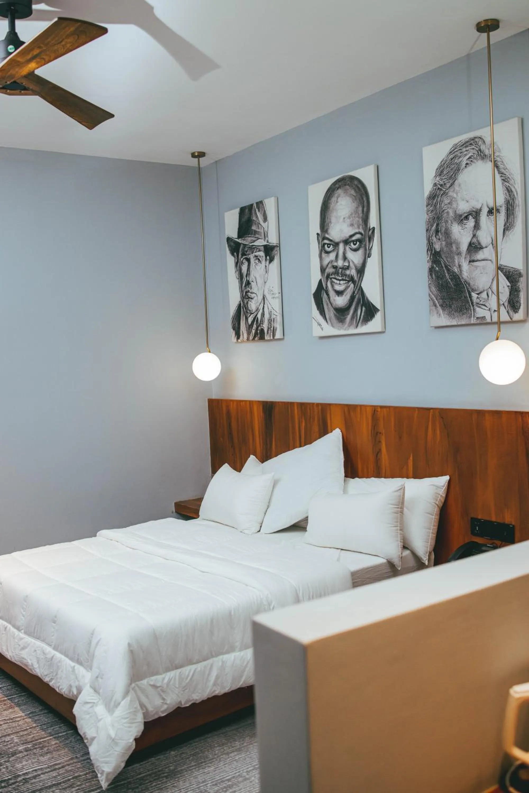 Bed in Burundi Palace Boutique Hotel