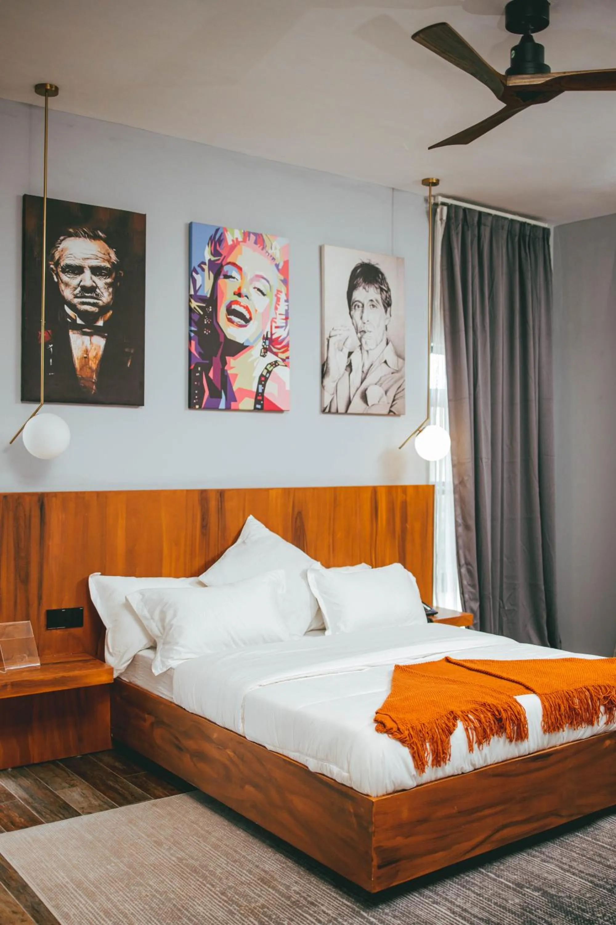 Bed in Burundi Palace Boutique Hotel