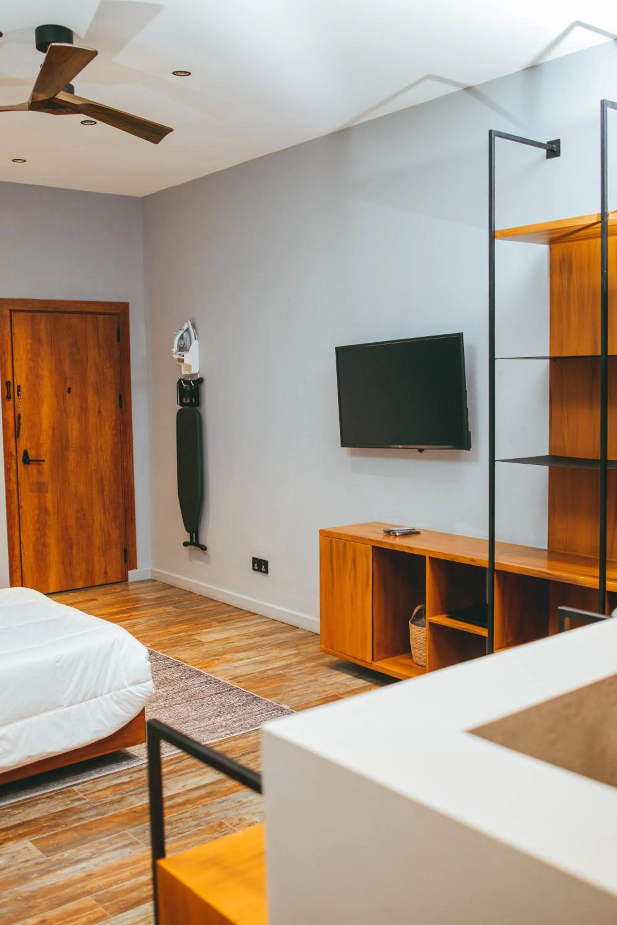 Bed in Burundi Palace Boutique Hotel