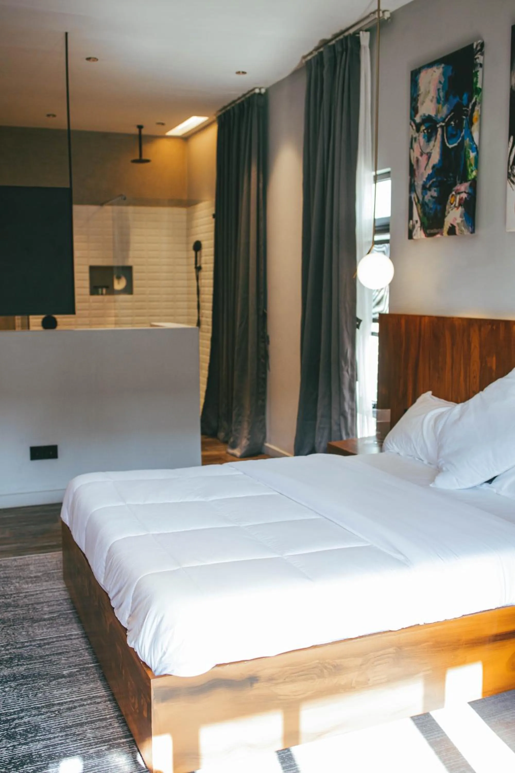 Bed in Burundi Palace Boutique Hotel