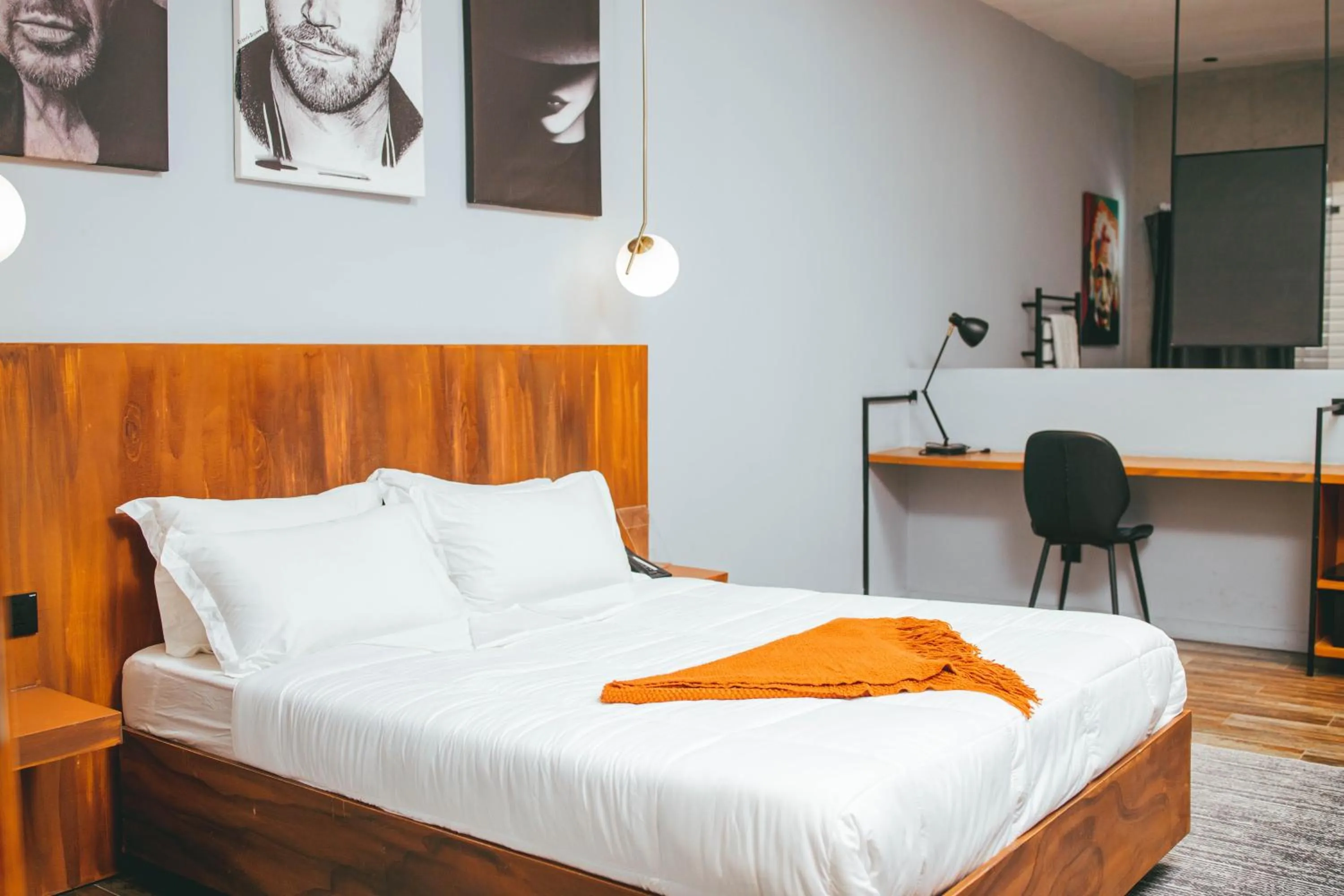 Bed in Burundi Palace Boutique Hotel