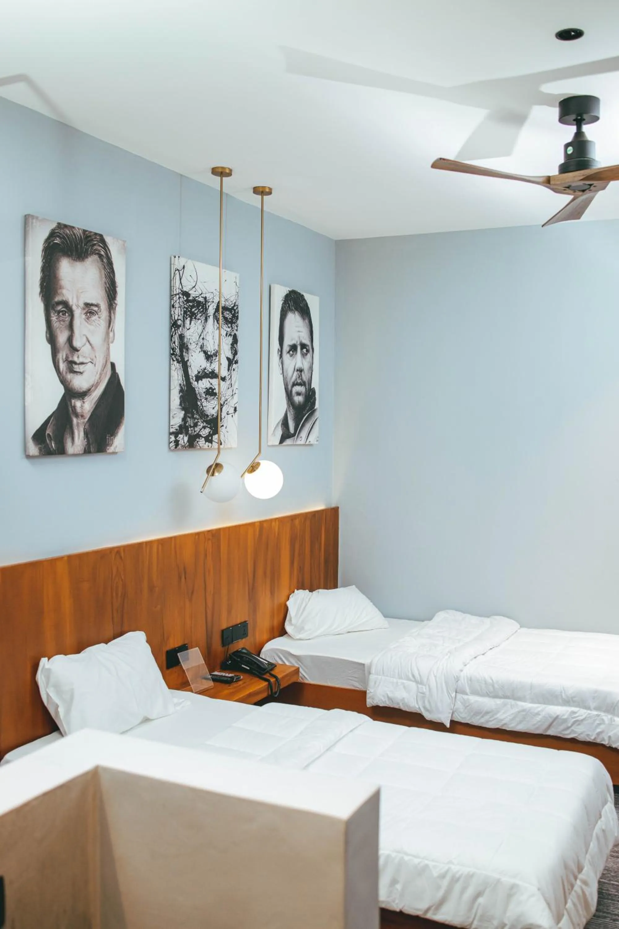 Bed in Burundi Palace Boutique Hotel