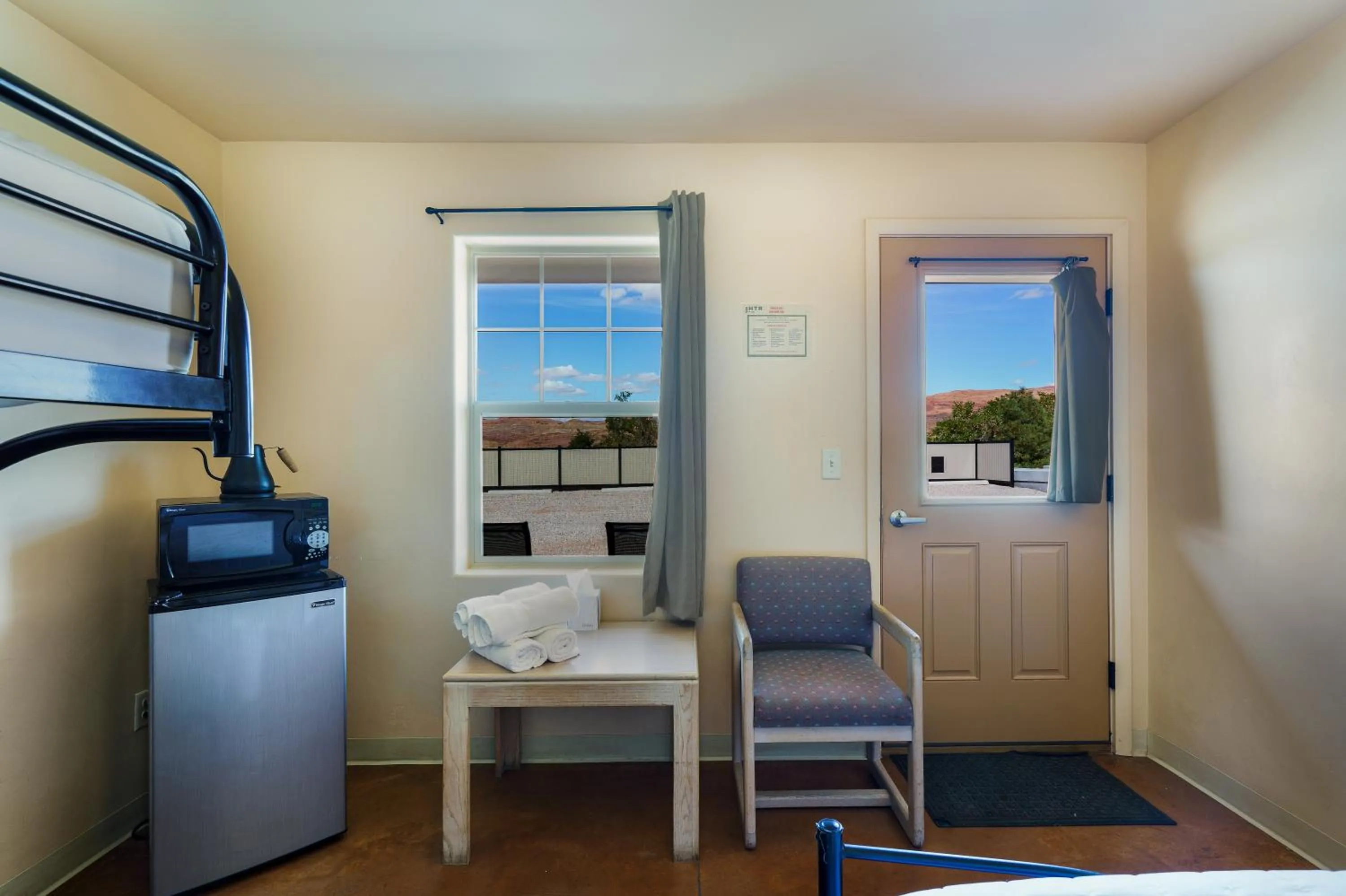 Living room in HTR Moab