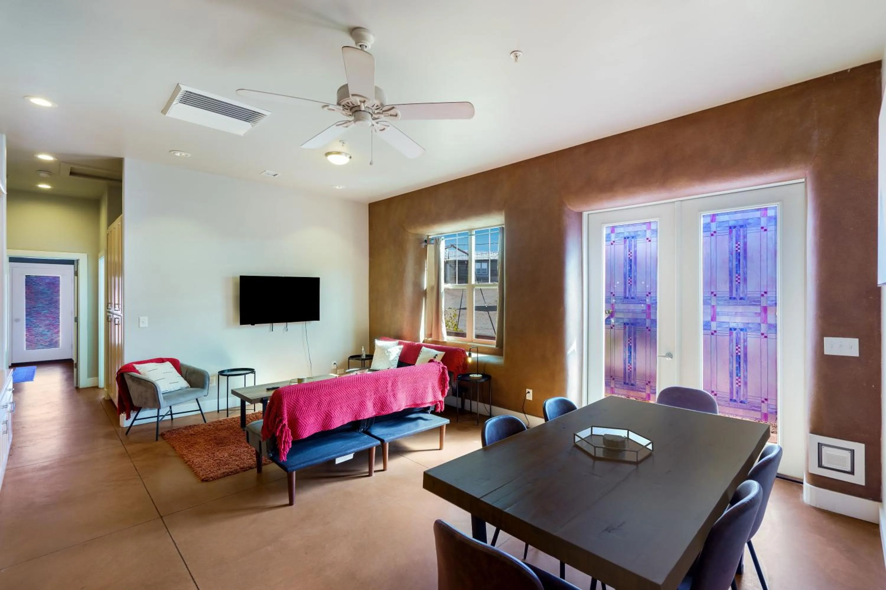 Living room in HTR Moab