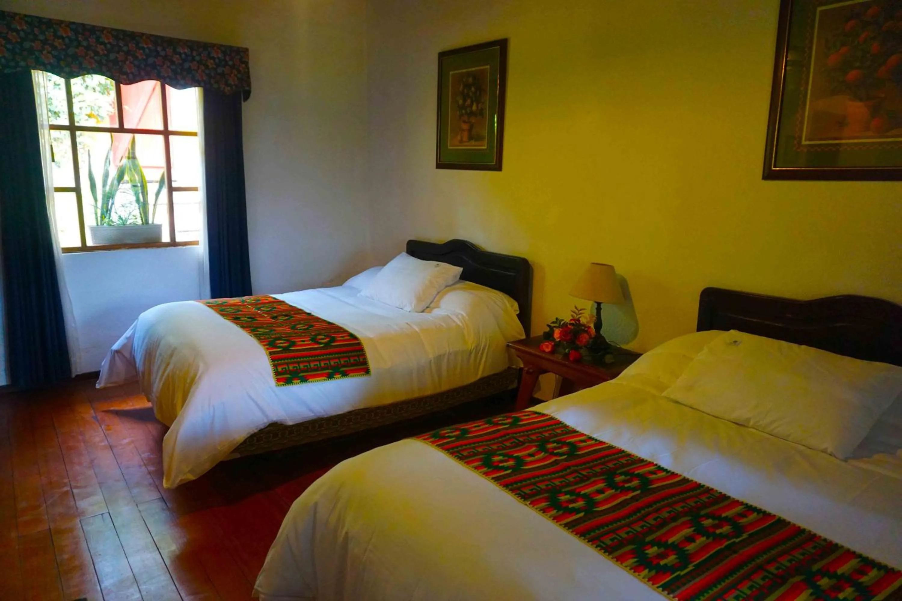 Bed in Hacienda Hostería San Luis