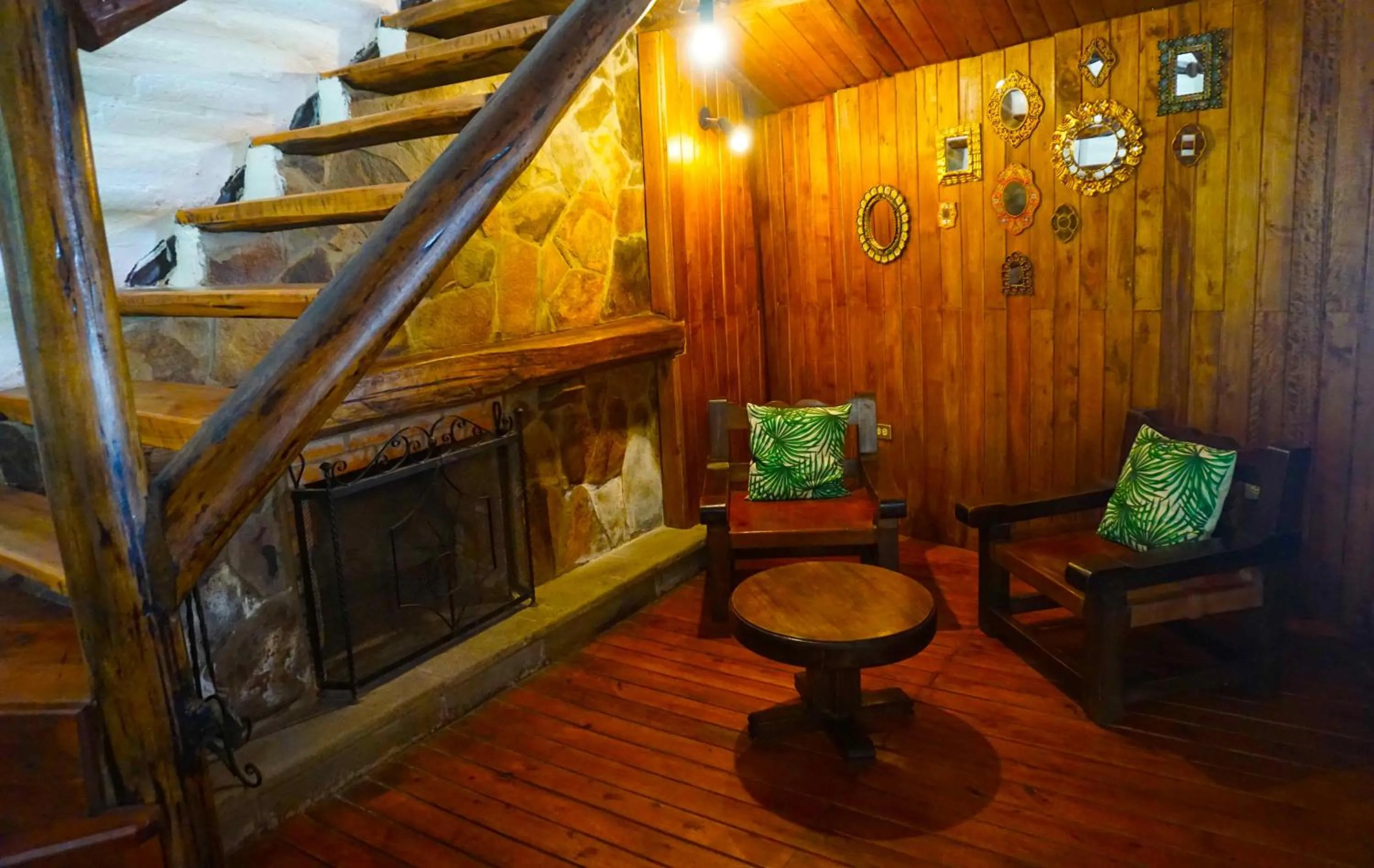 Living room in Hacienda Hostería San Luis