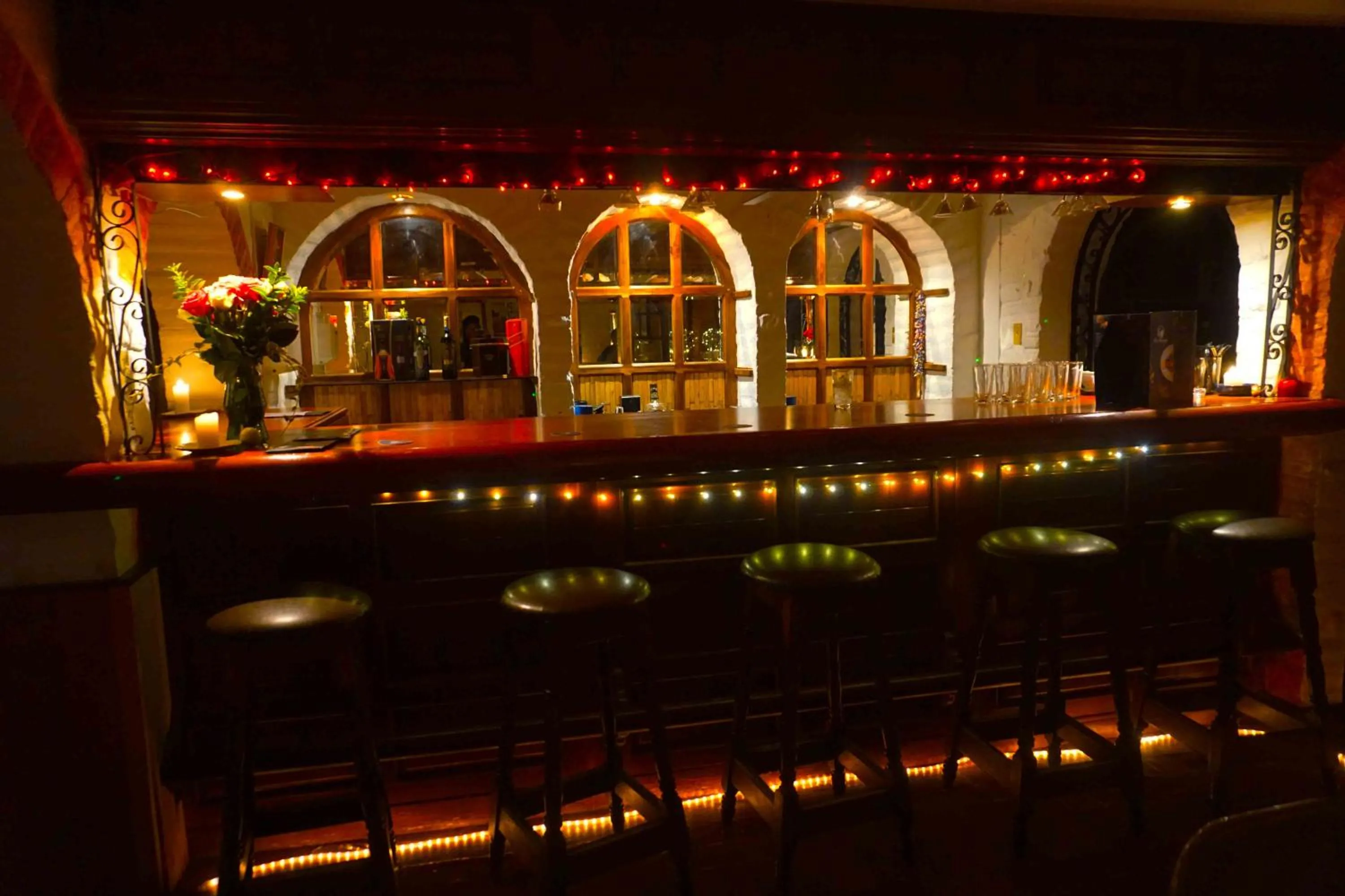 Lounge or bar in Hacienda Hostería San Luis