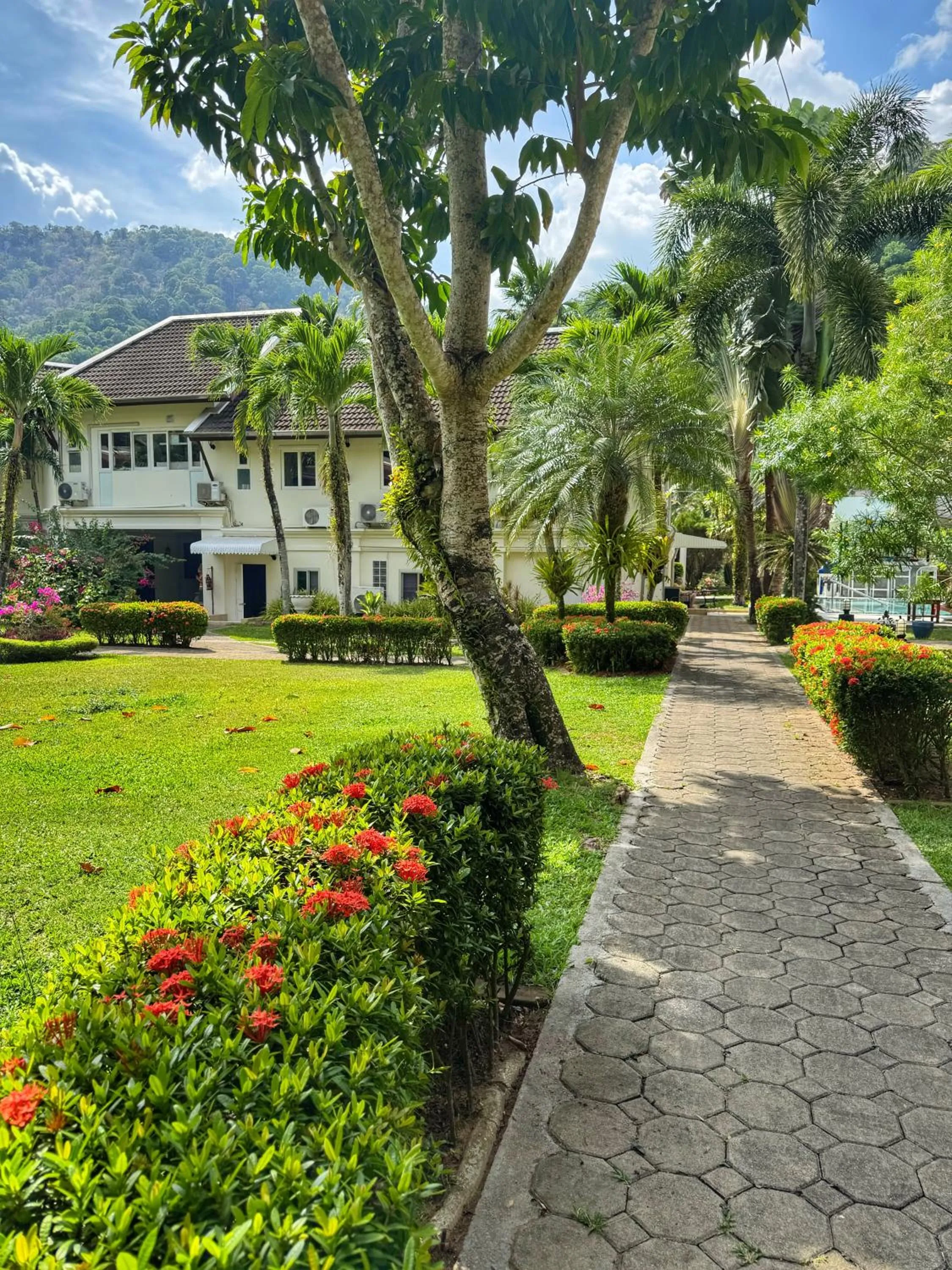Property building in Serenity Lakeside Resort