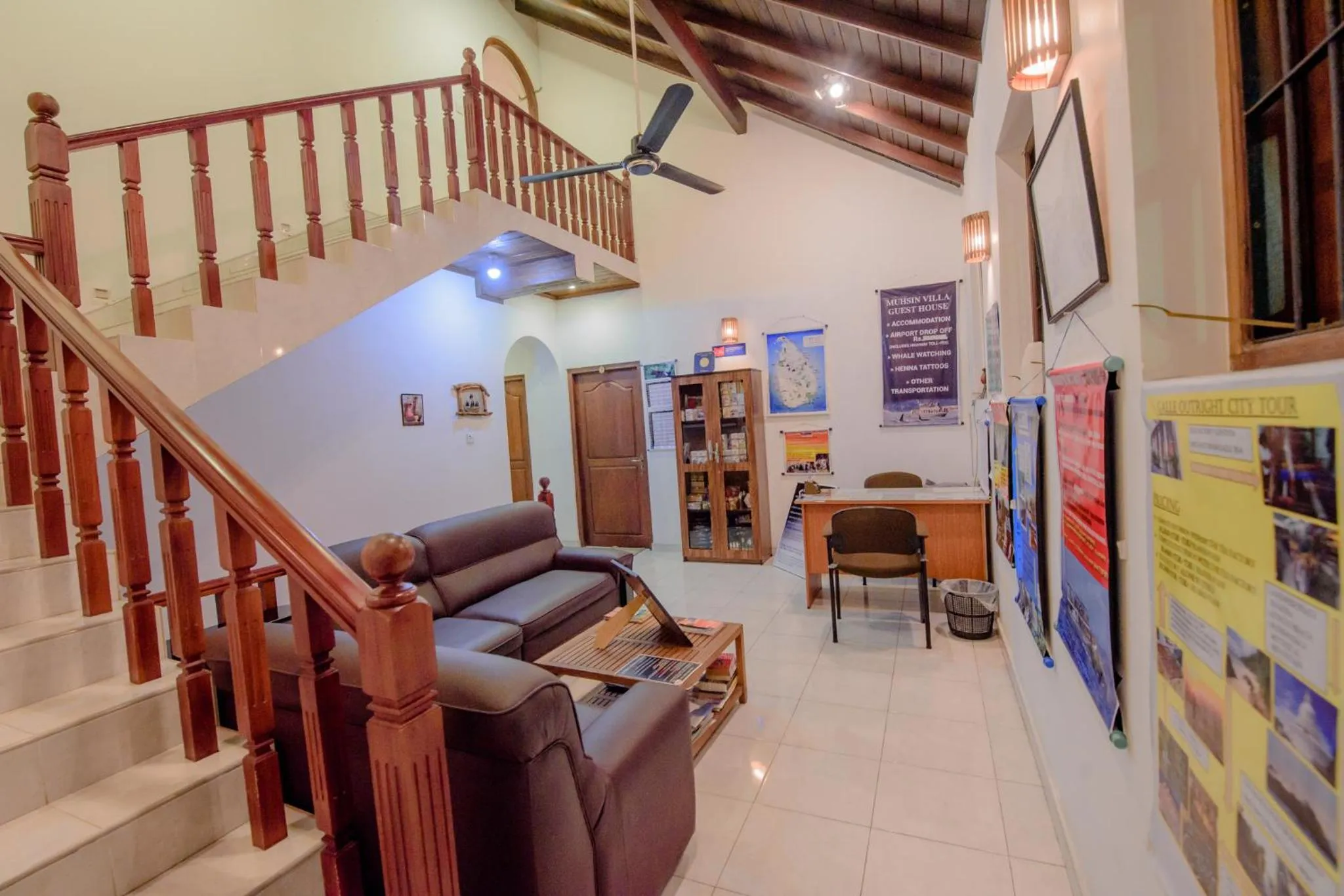 Lobby or reception in Muhsin Villa - Galle Fort
