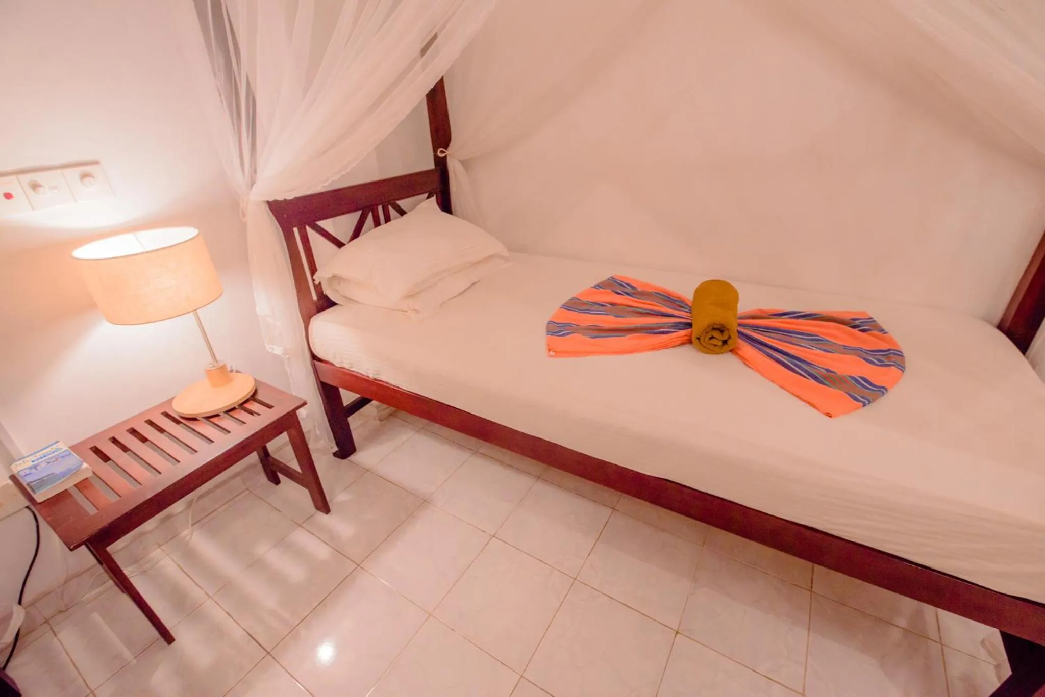 Bed in Muhsin Villa - Galle Fort
