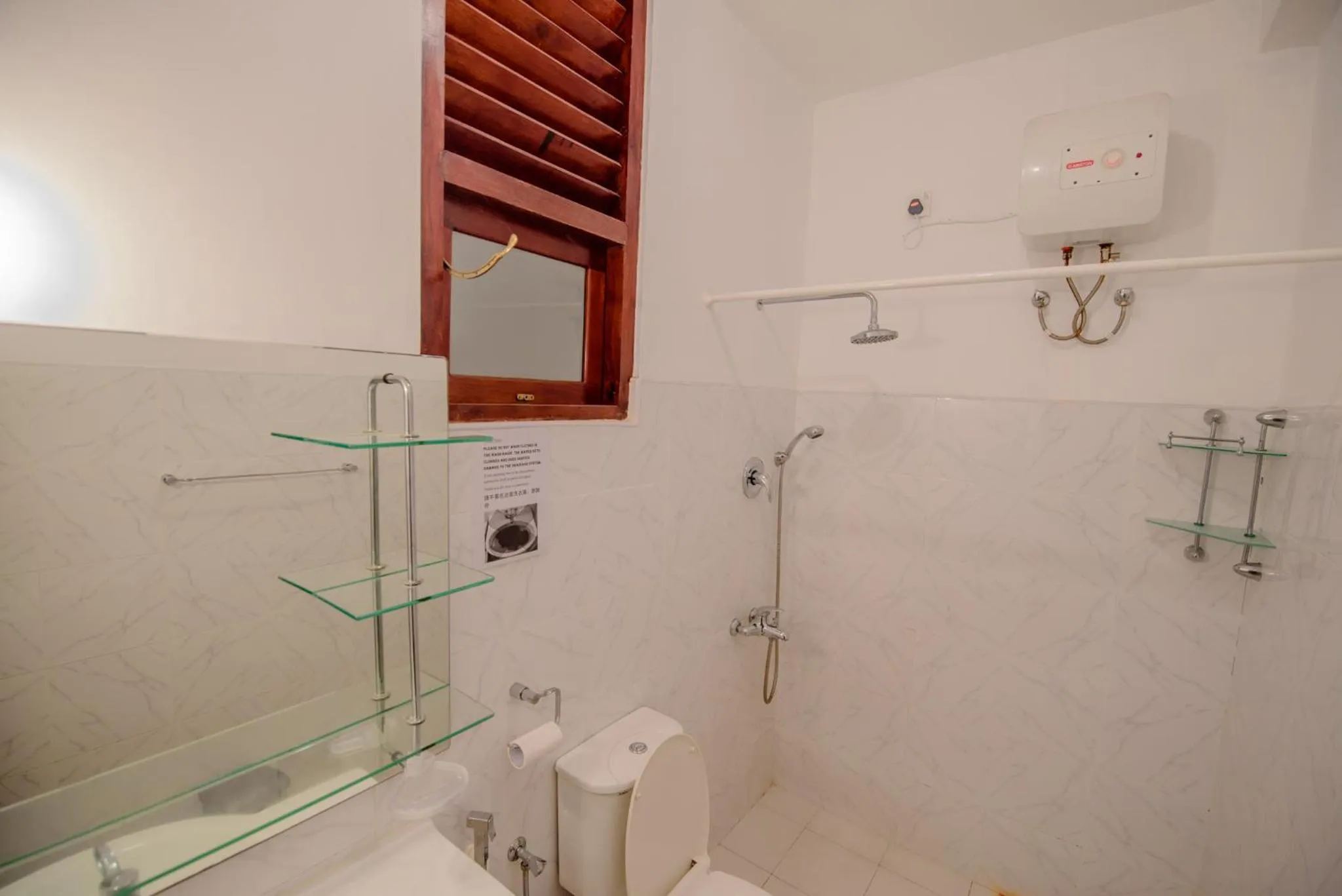 Shower in Muhsin Villa - Galle Fort