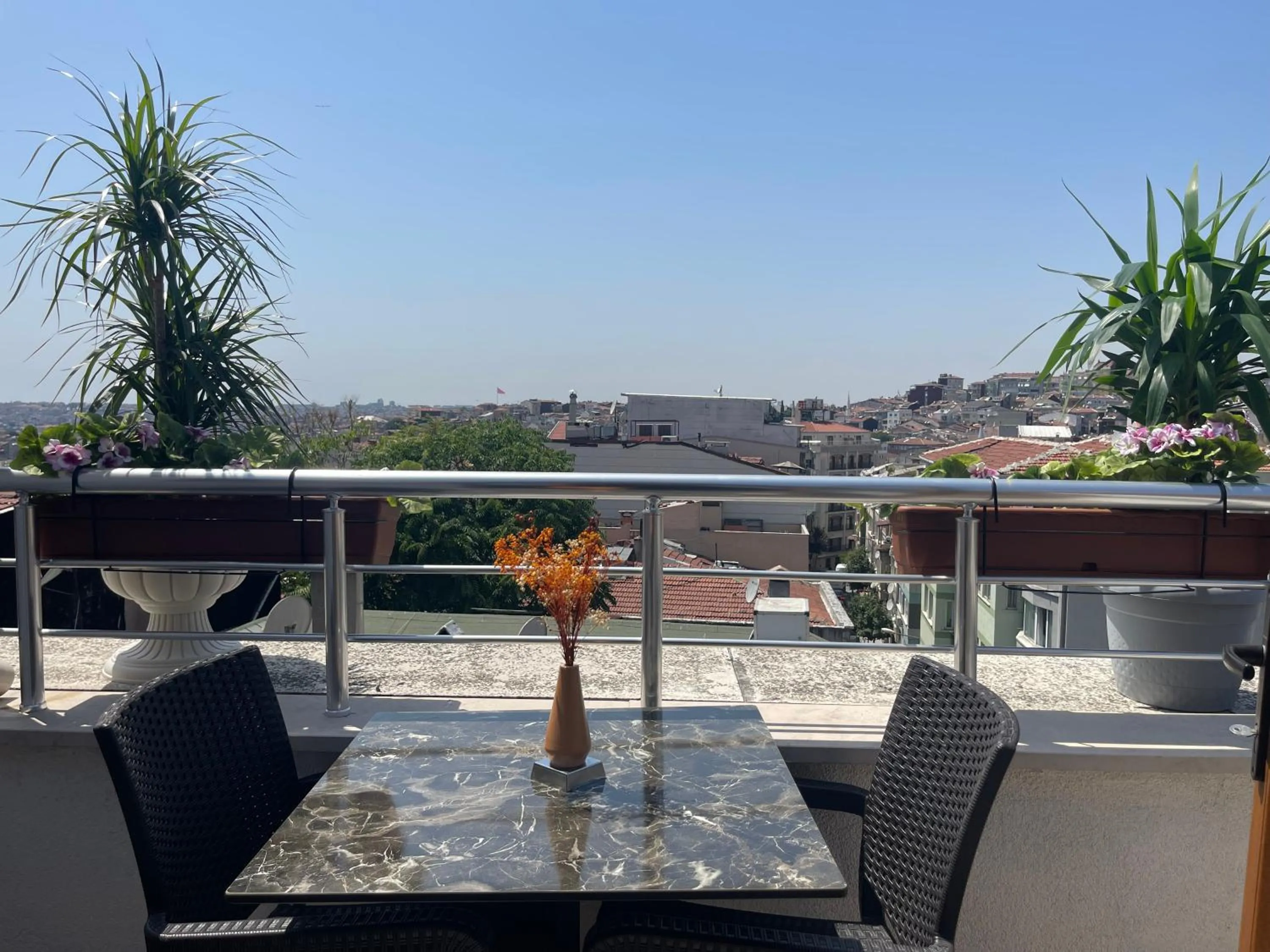 Patio in Elegance Suites