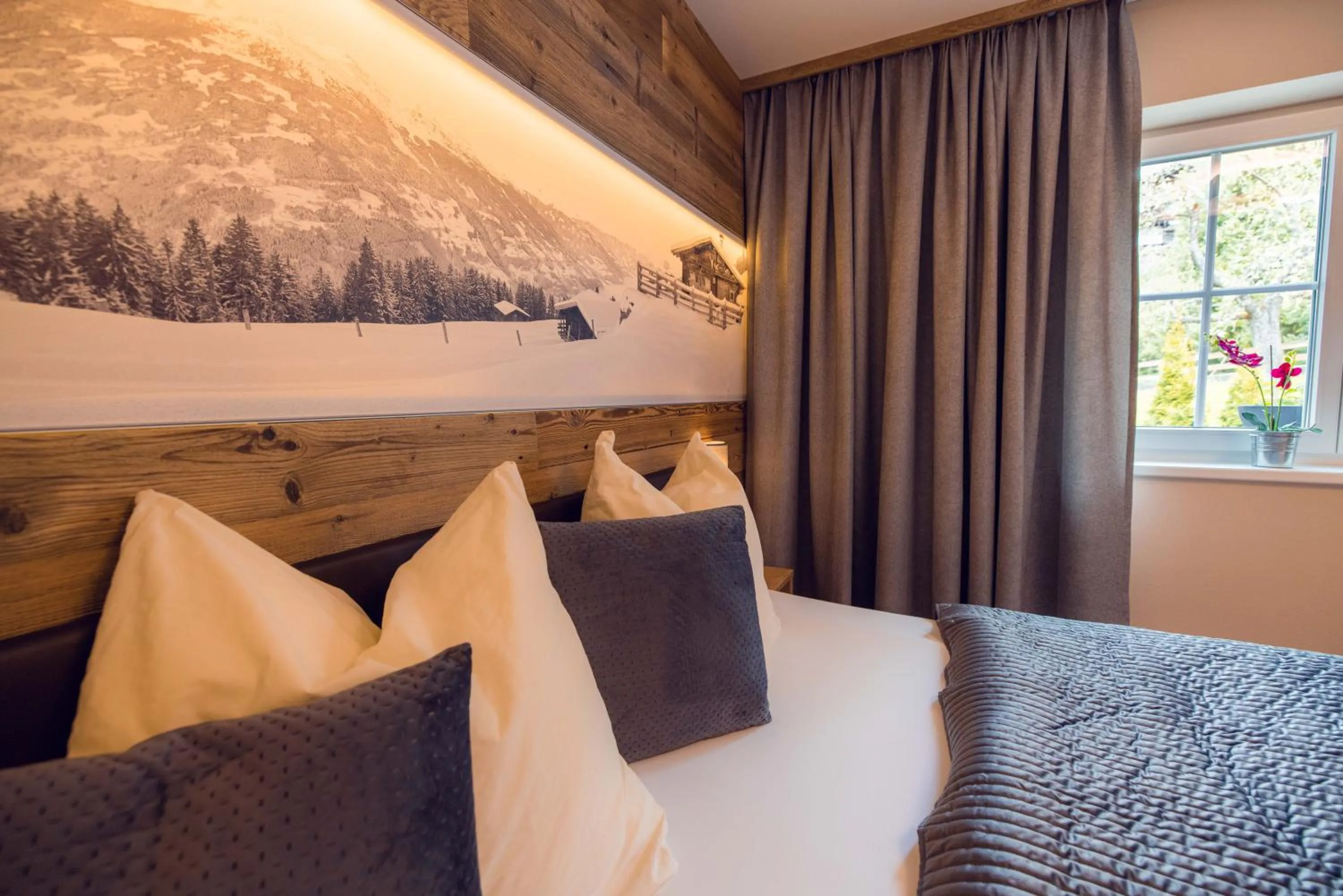 Bedroom, Bed in Chalet Arena