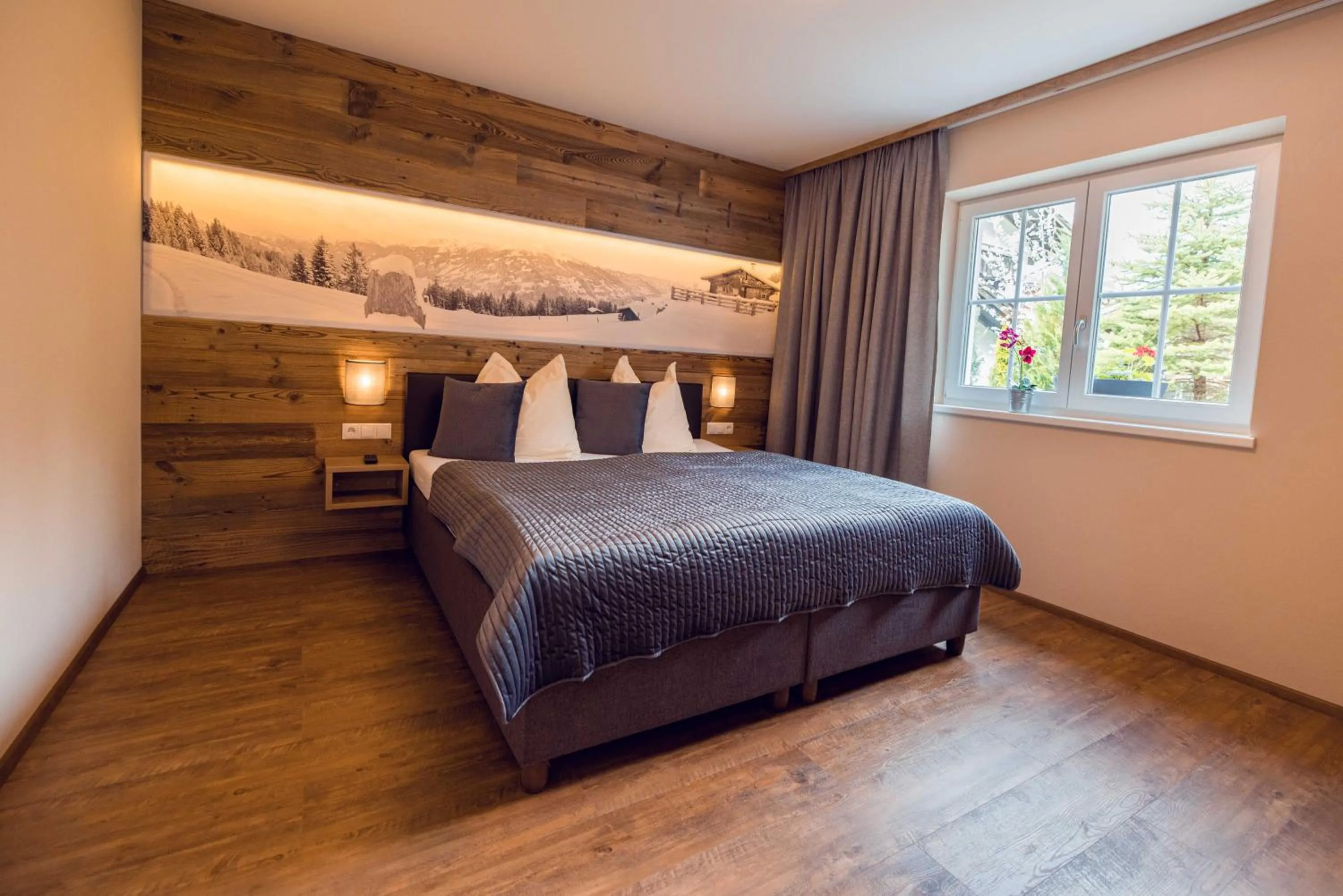 Bedroom, Bed in Chalet Arena