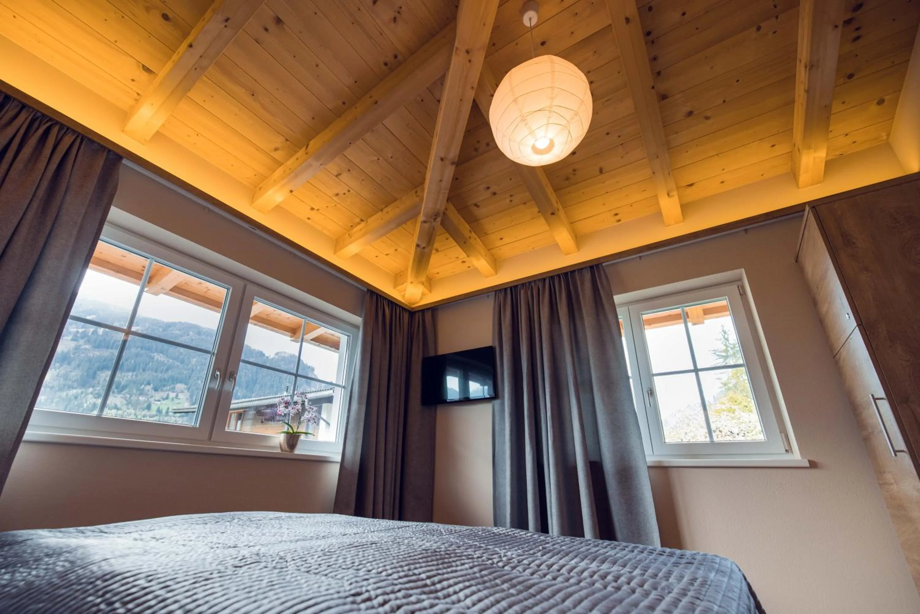 Bedroom, Bed in Chalet Arena