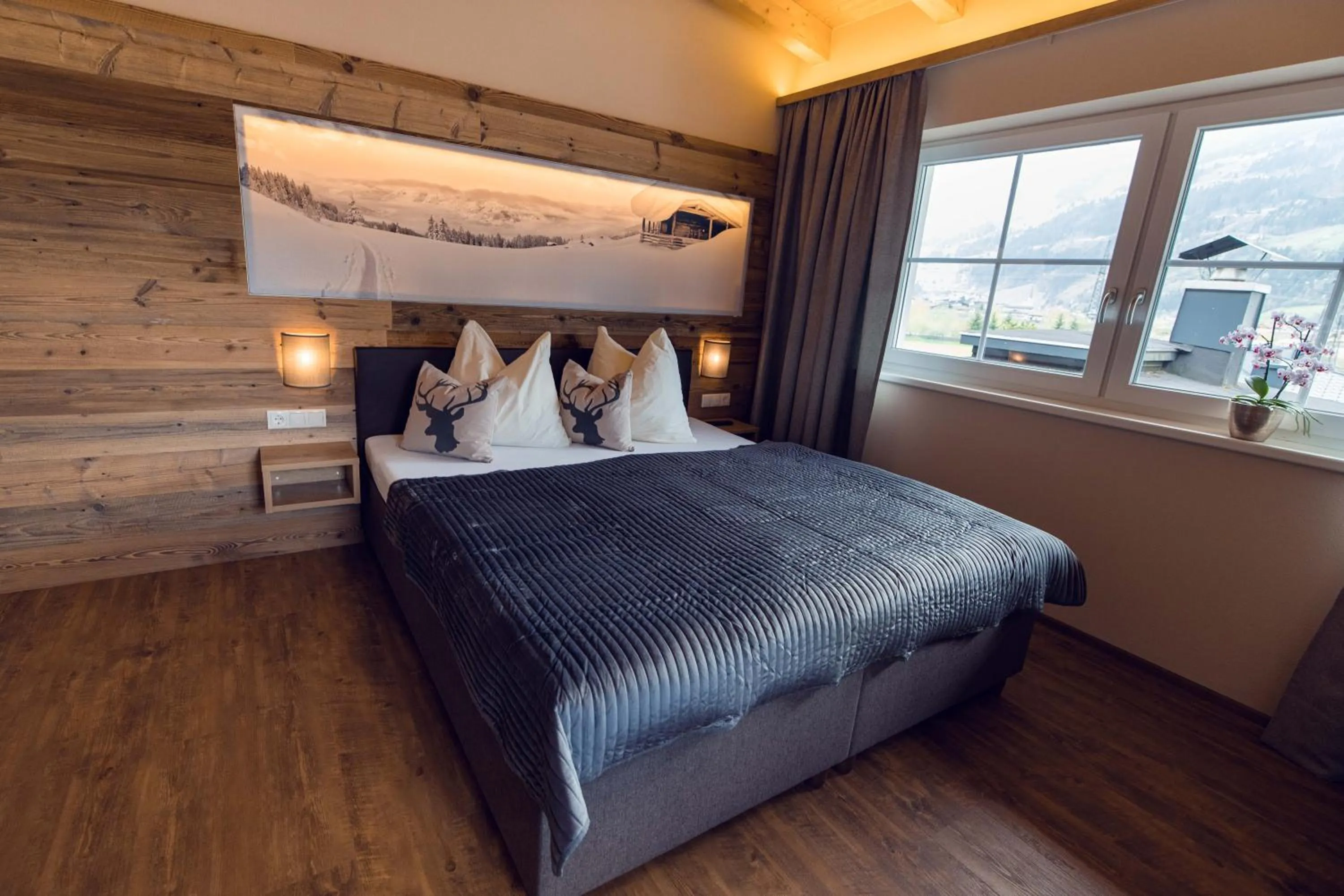 Bedroom, Bed in Chalet Arena