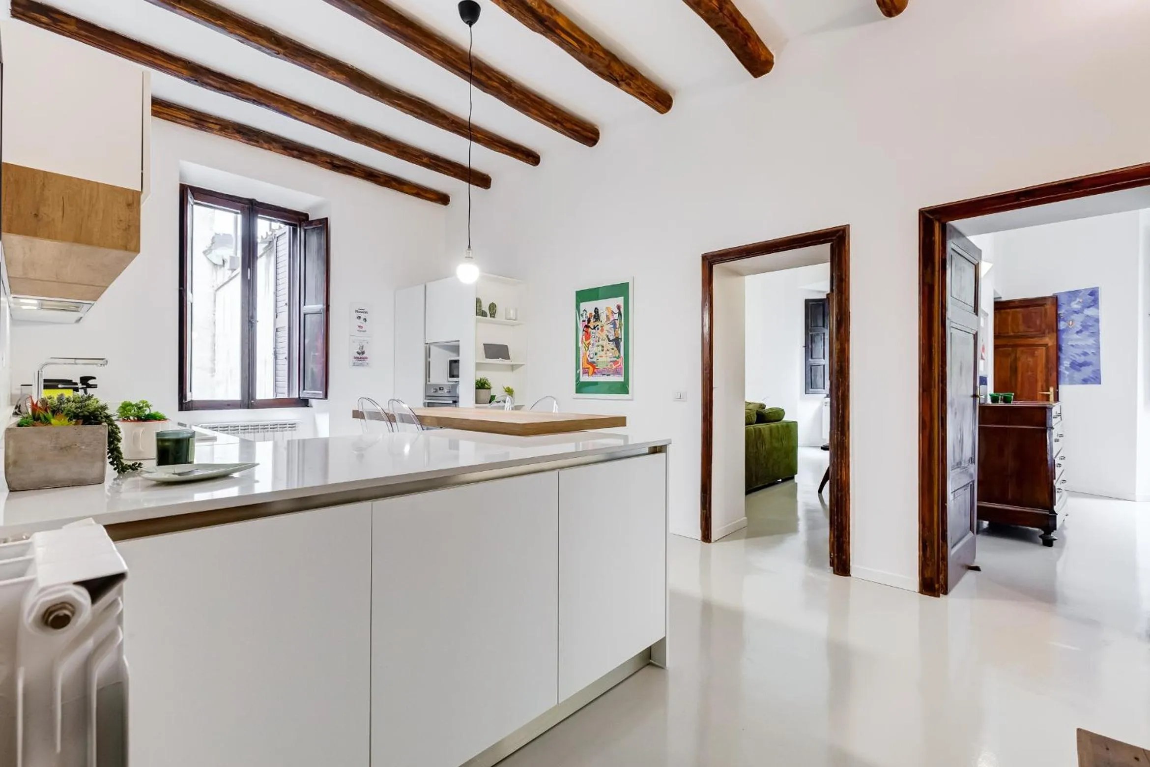 Kitchen or kitchenette in Colosseo Exclusive House by Premium Suites Collection