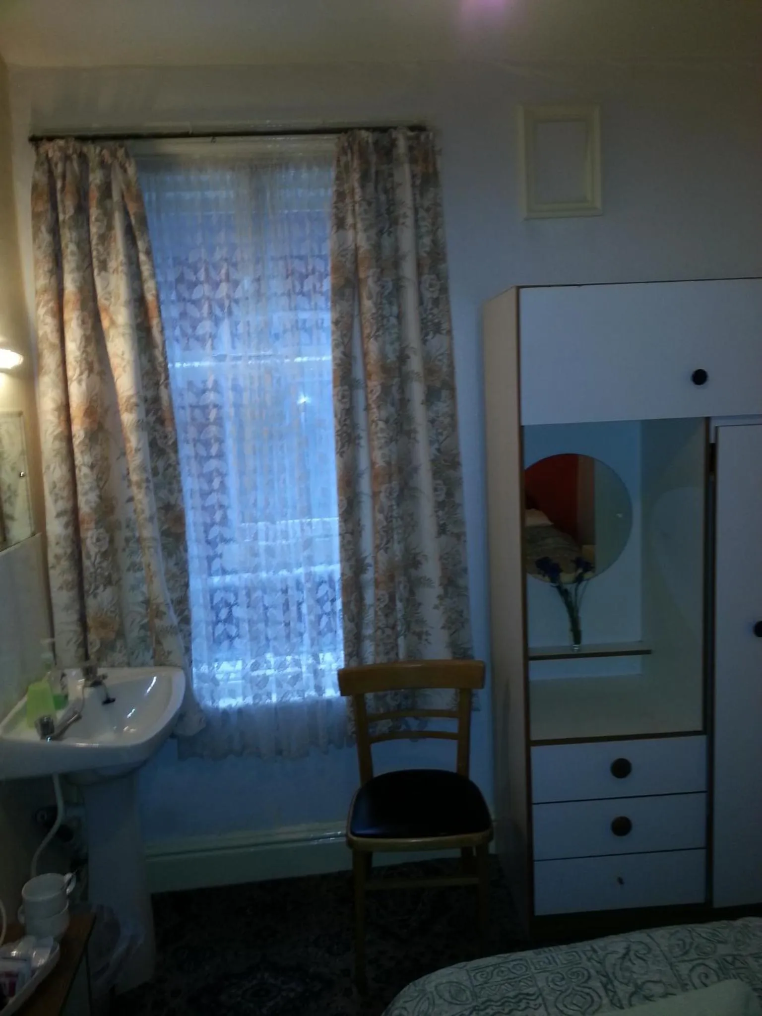 Decorative detail, Bed in Jesmond International Hotel