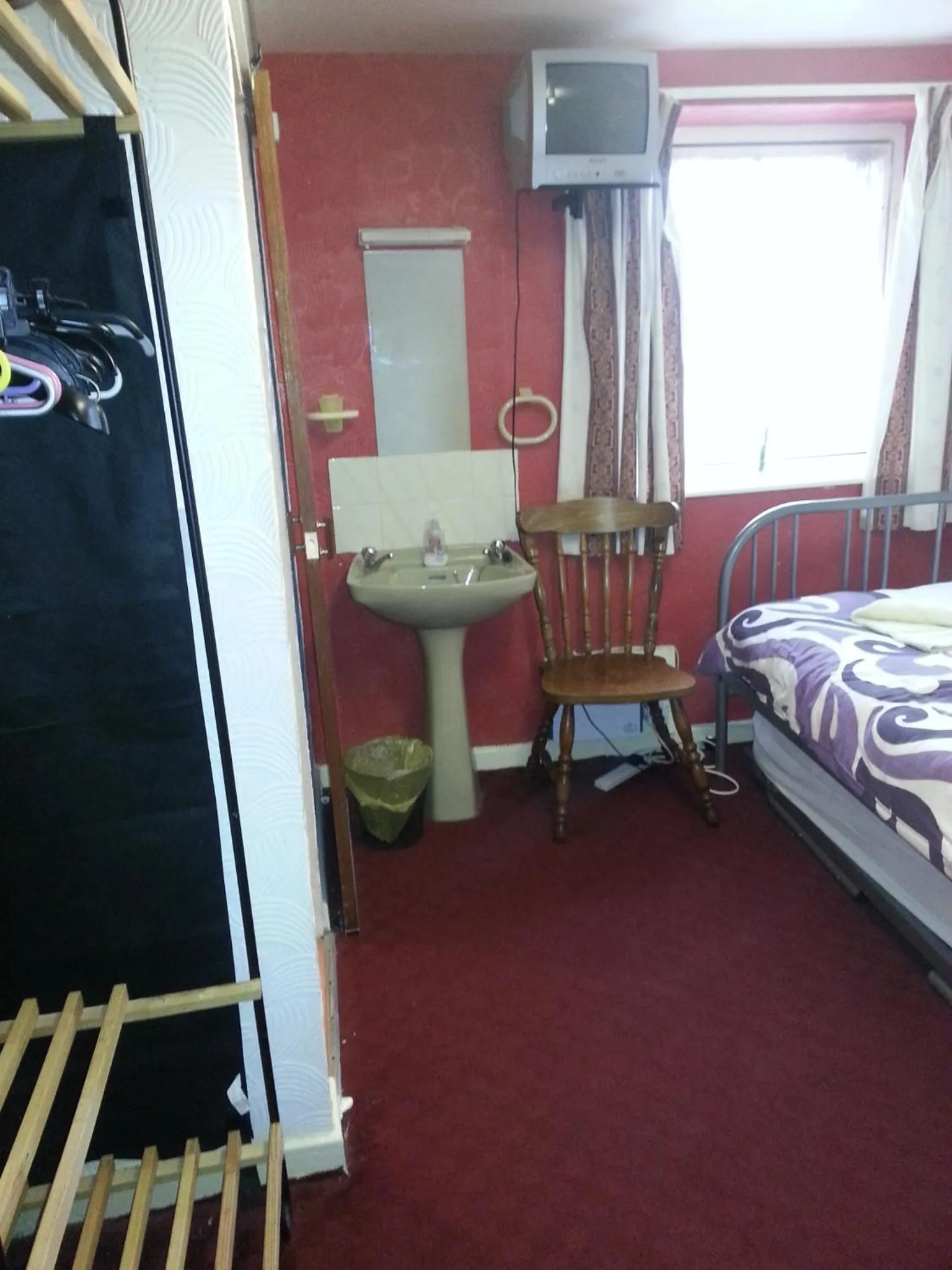 Decorative detail, Bed in Jesmond International Hotel