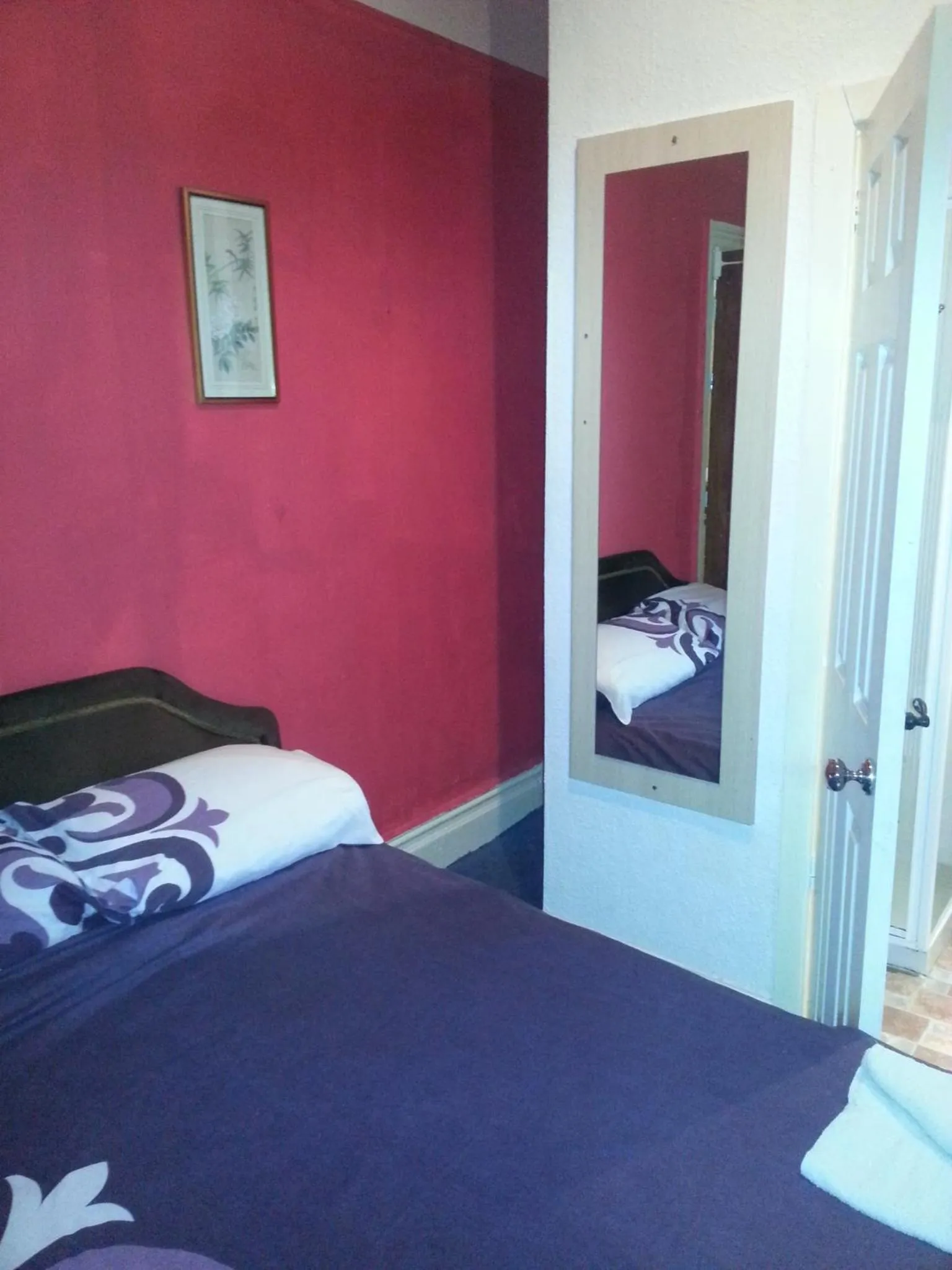 Decorative detail, Bed in Jesmond International Hotel