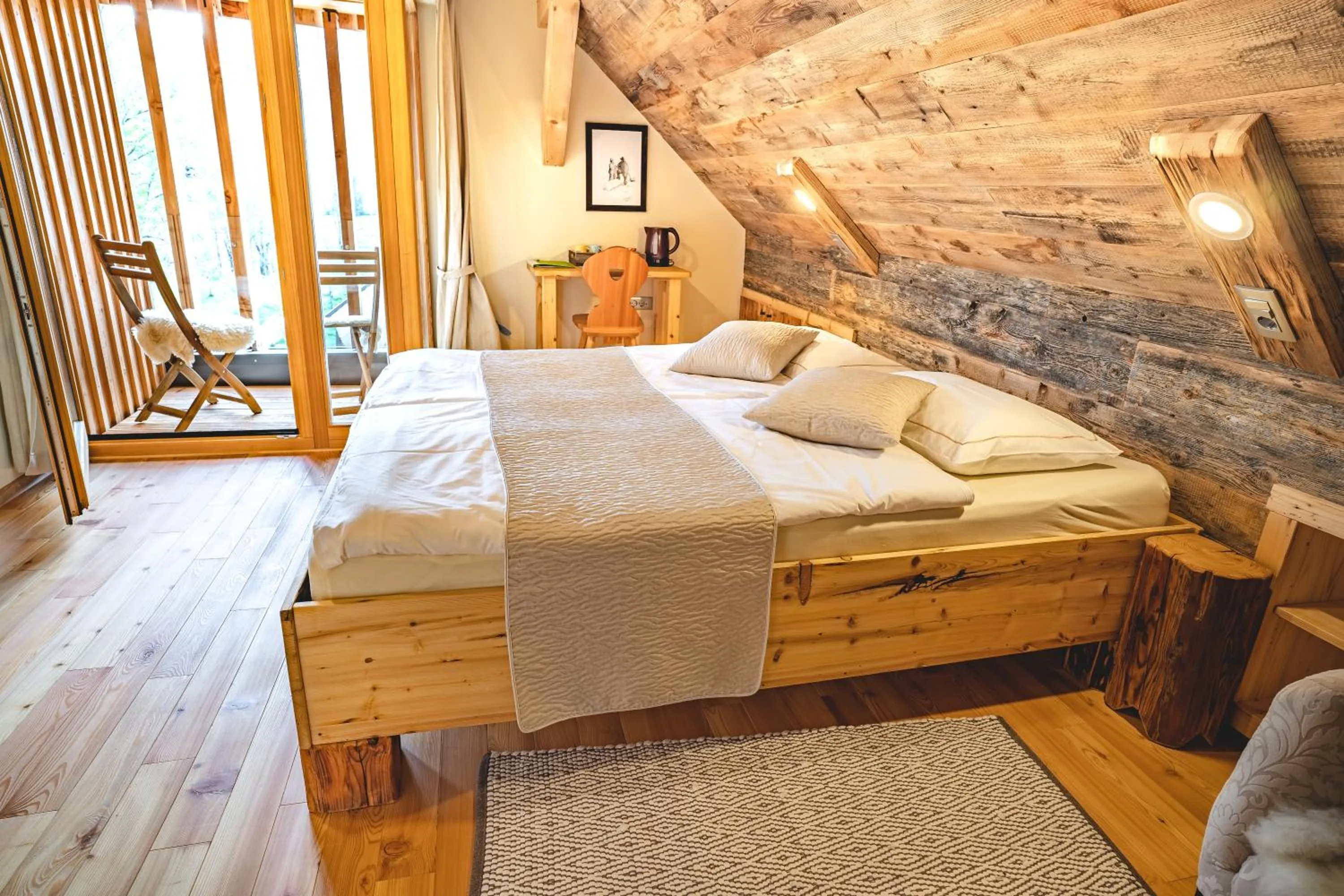 Bed in Tourist Farm Šenkova Domačija