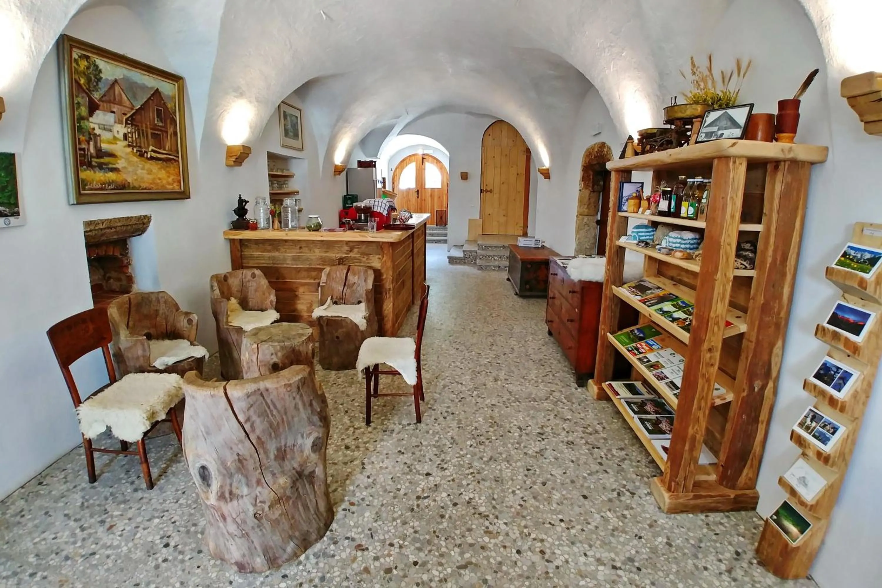 Lobby or reception in Tourist Farm Šenkova Domačija