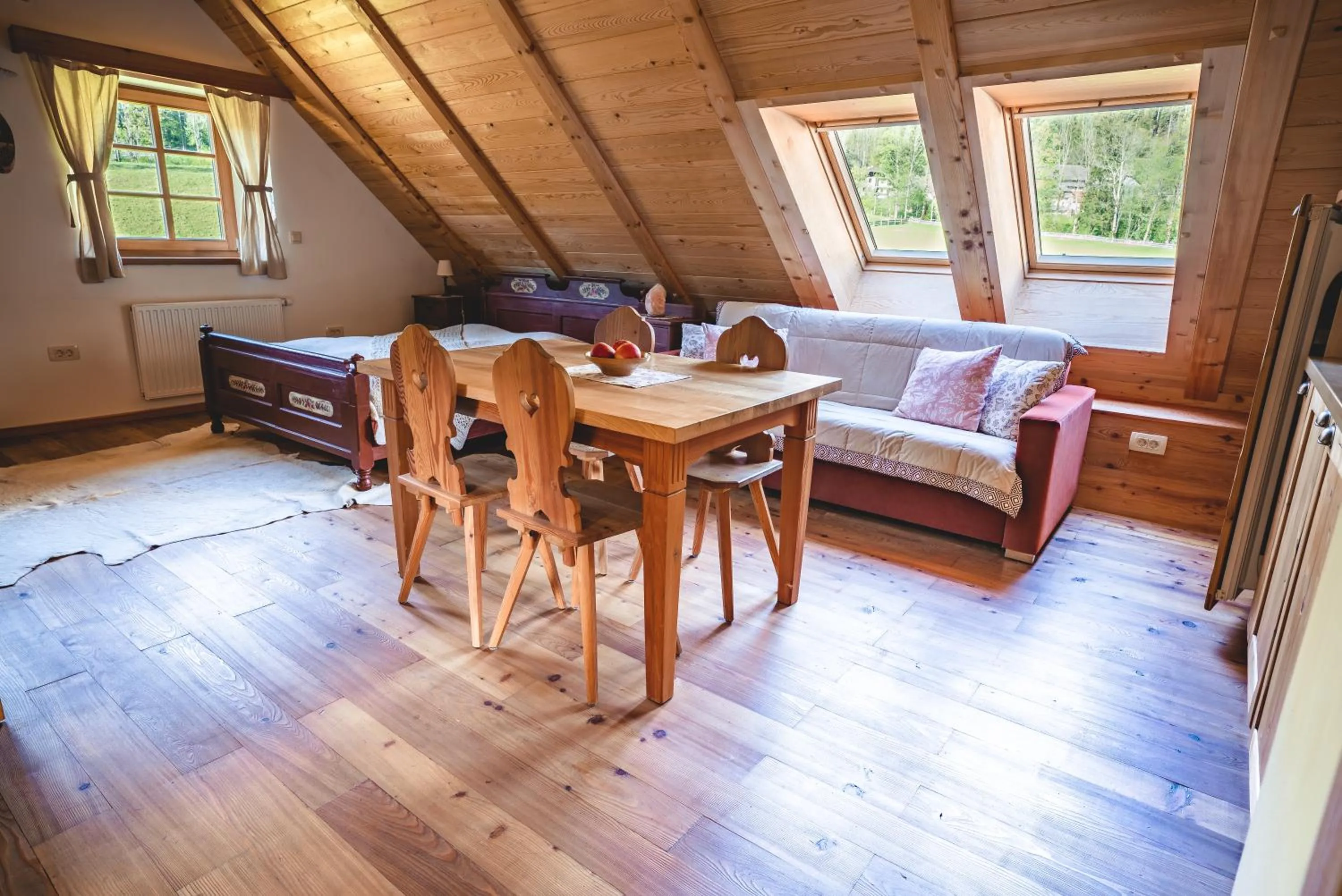 Bed in Tourist Farm Šenkova Domačija
