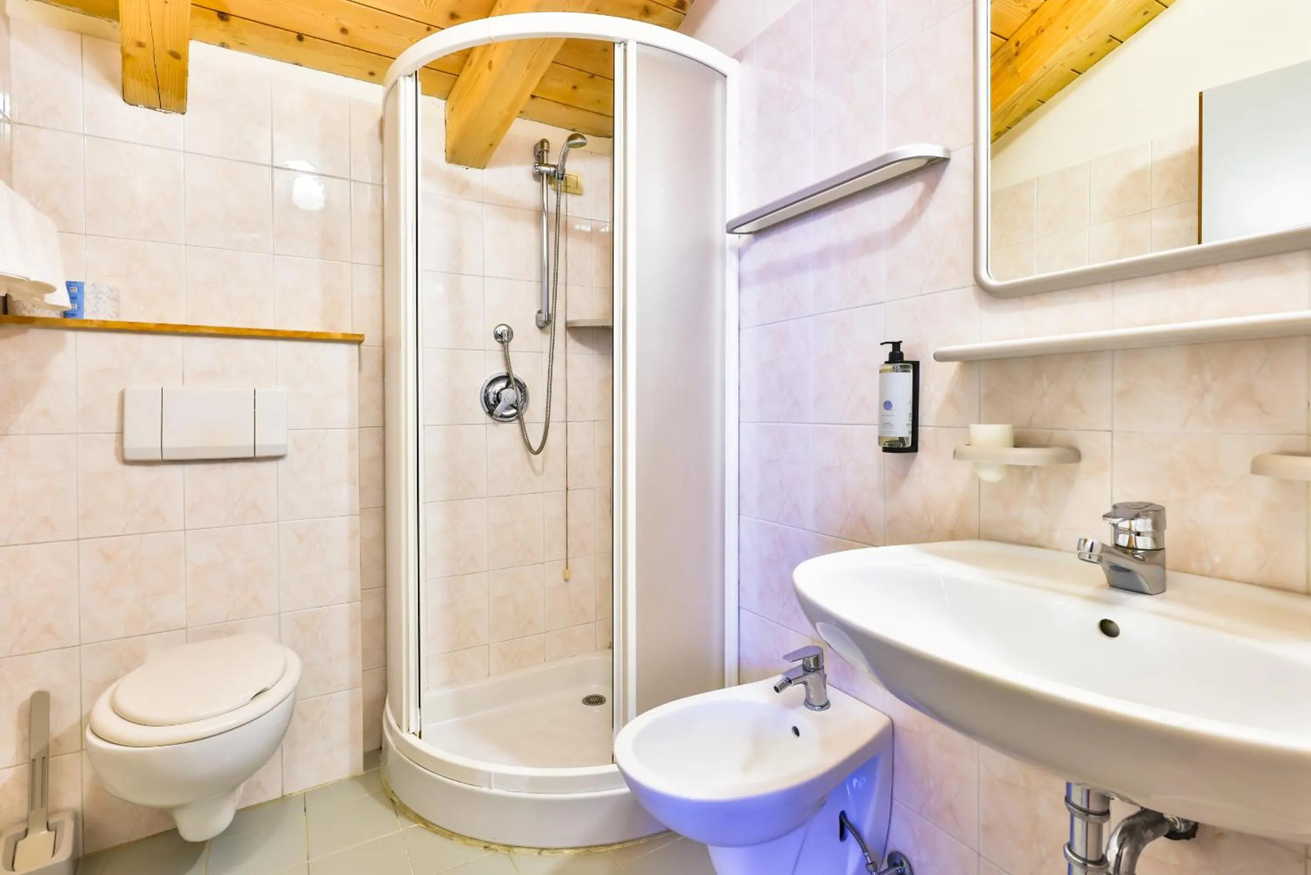 Bathroom in Ciccio Hotel Polsa di Brentonico