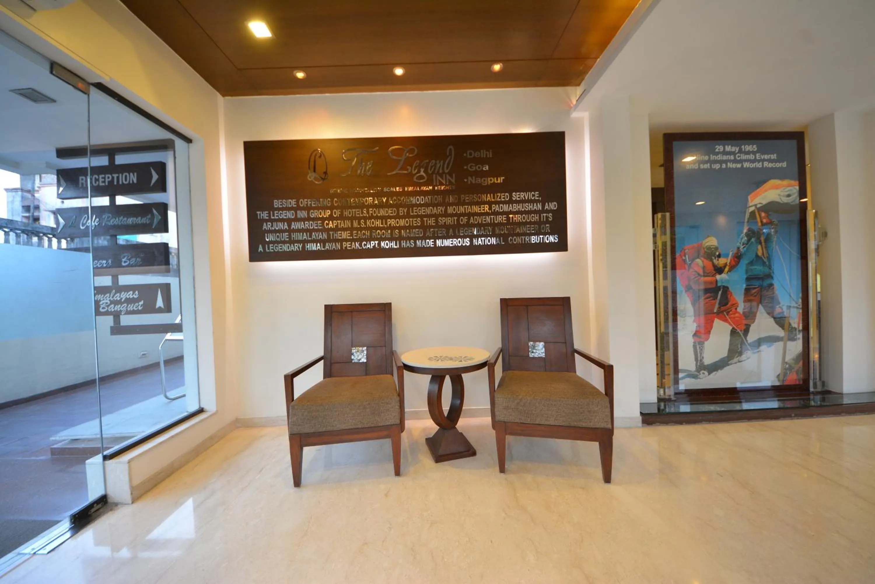 Lobby or reception in The Legend Inn @Nagpur