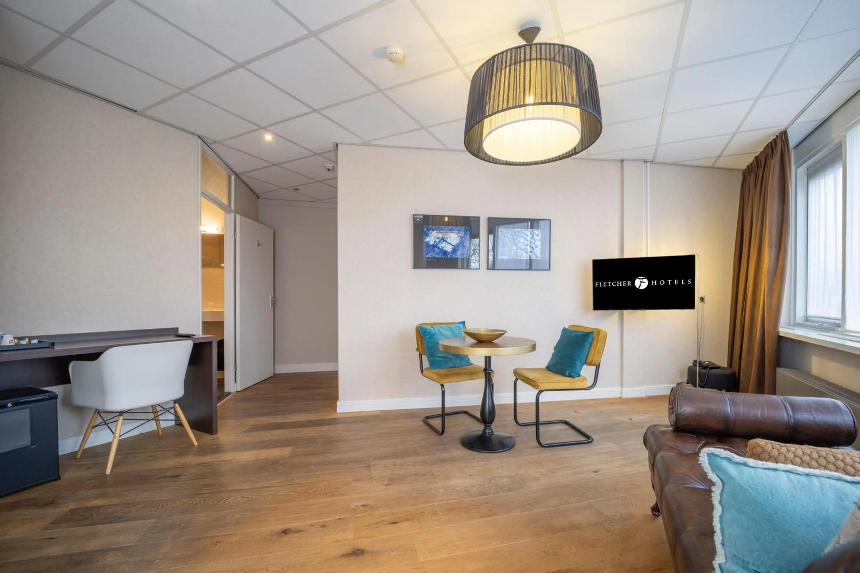 Seating area in Fletcher Hotel-Restaurant Arneville-Middelburg