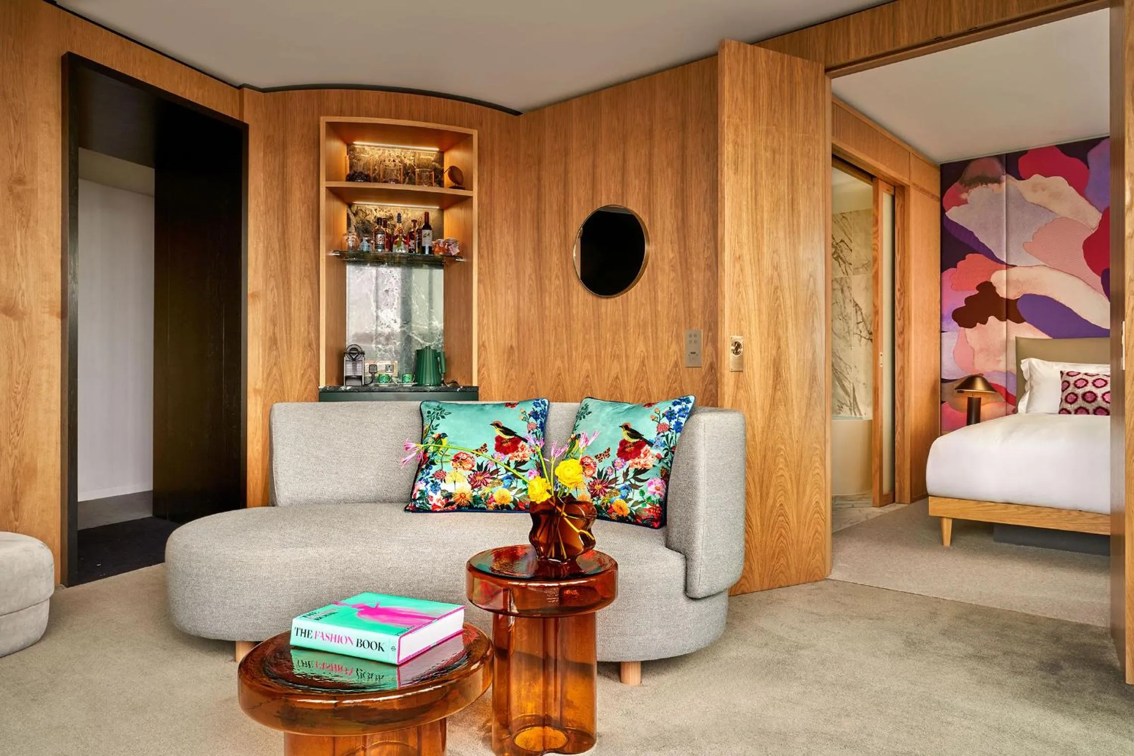 Living room, Bed in The BoTree - Preferred Hotels and Resorts