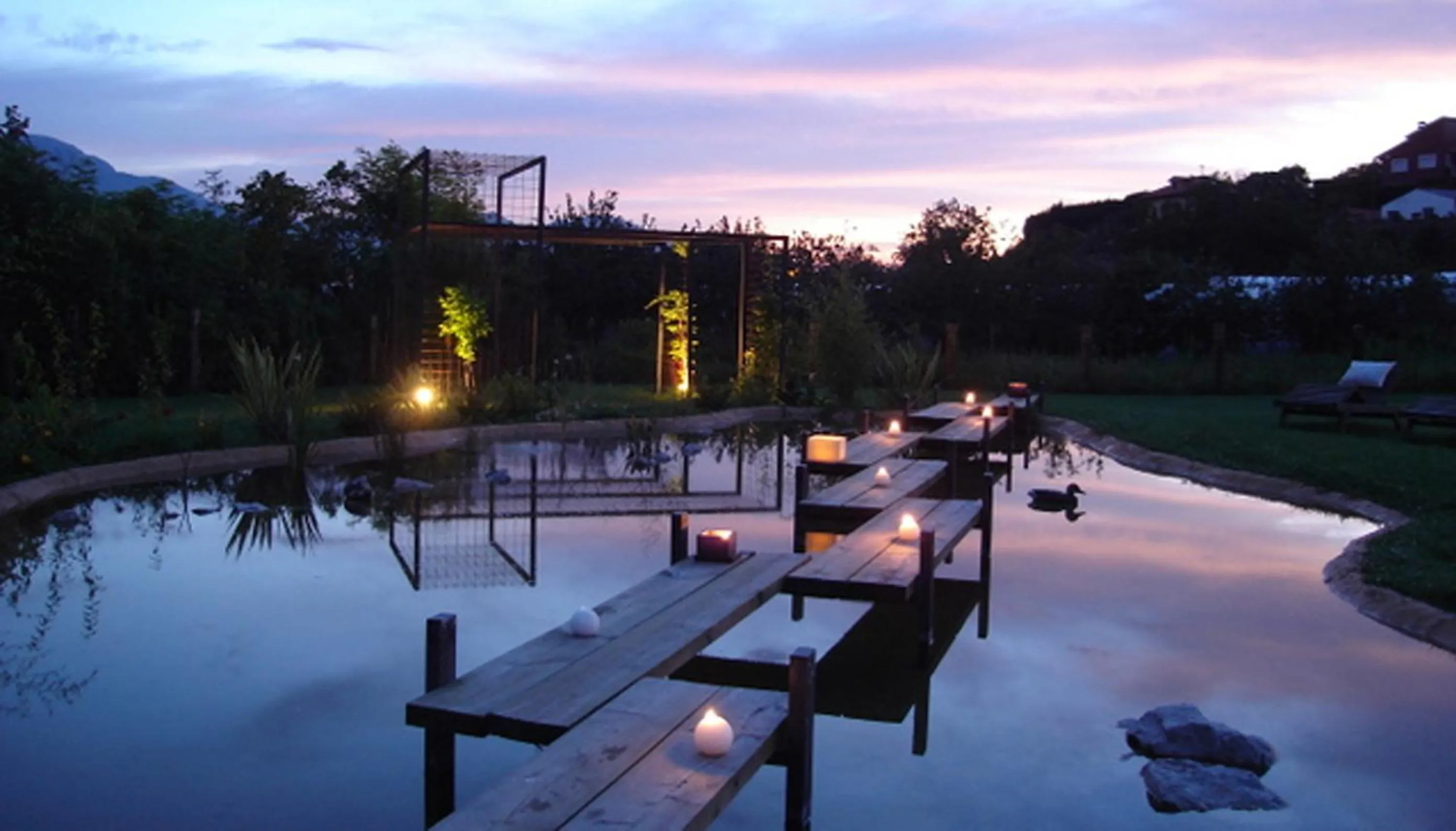Garden in Las Villas de Cué