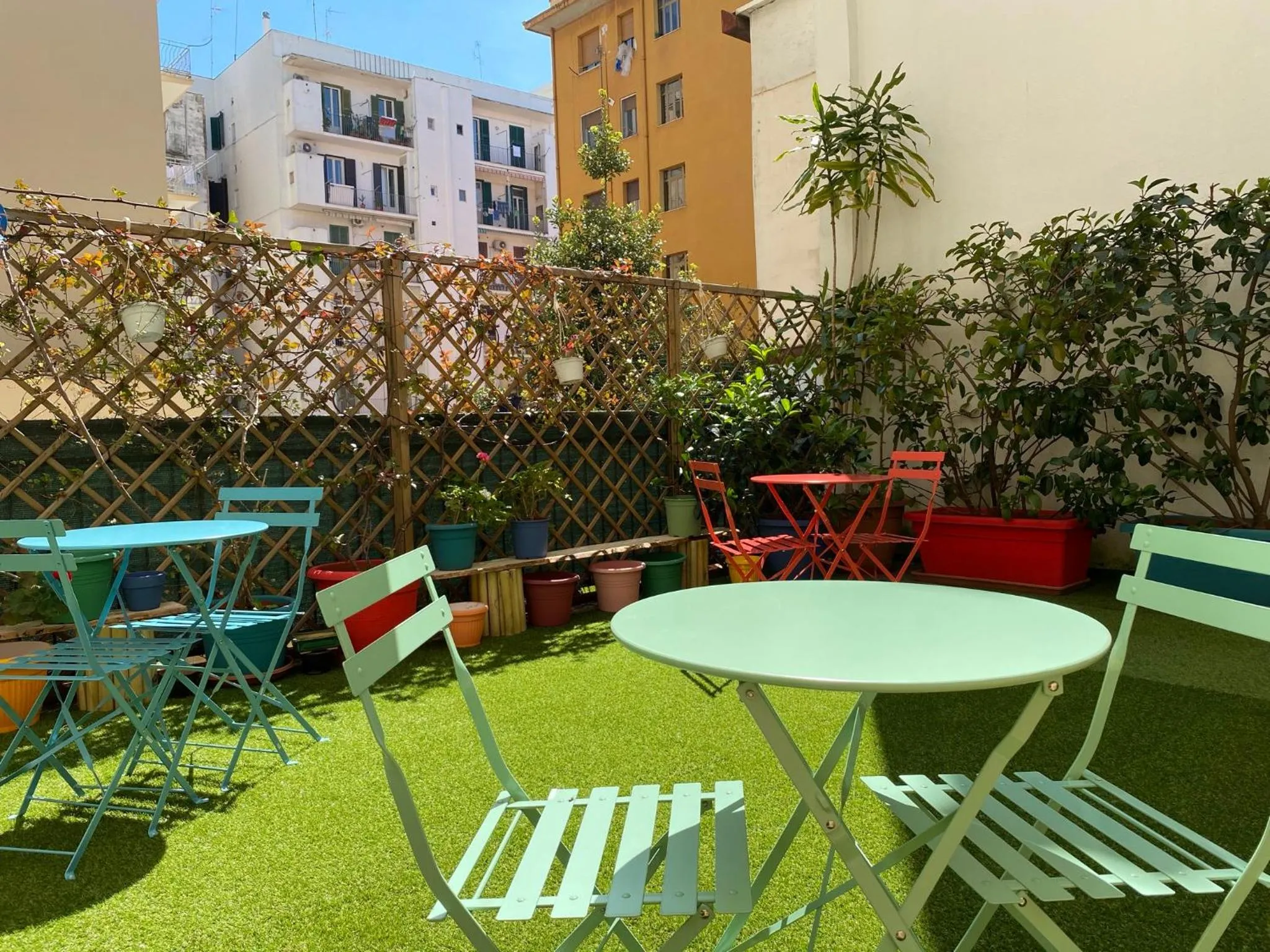 Garden in Olive Tree