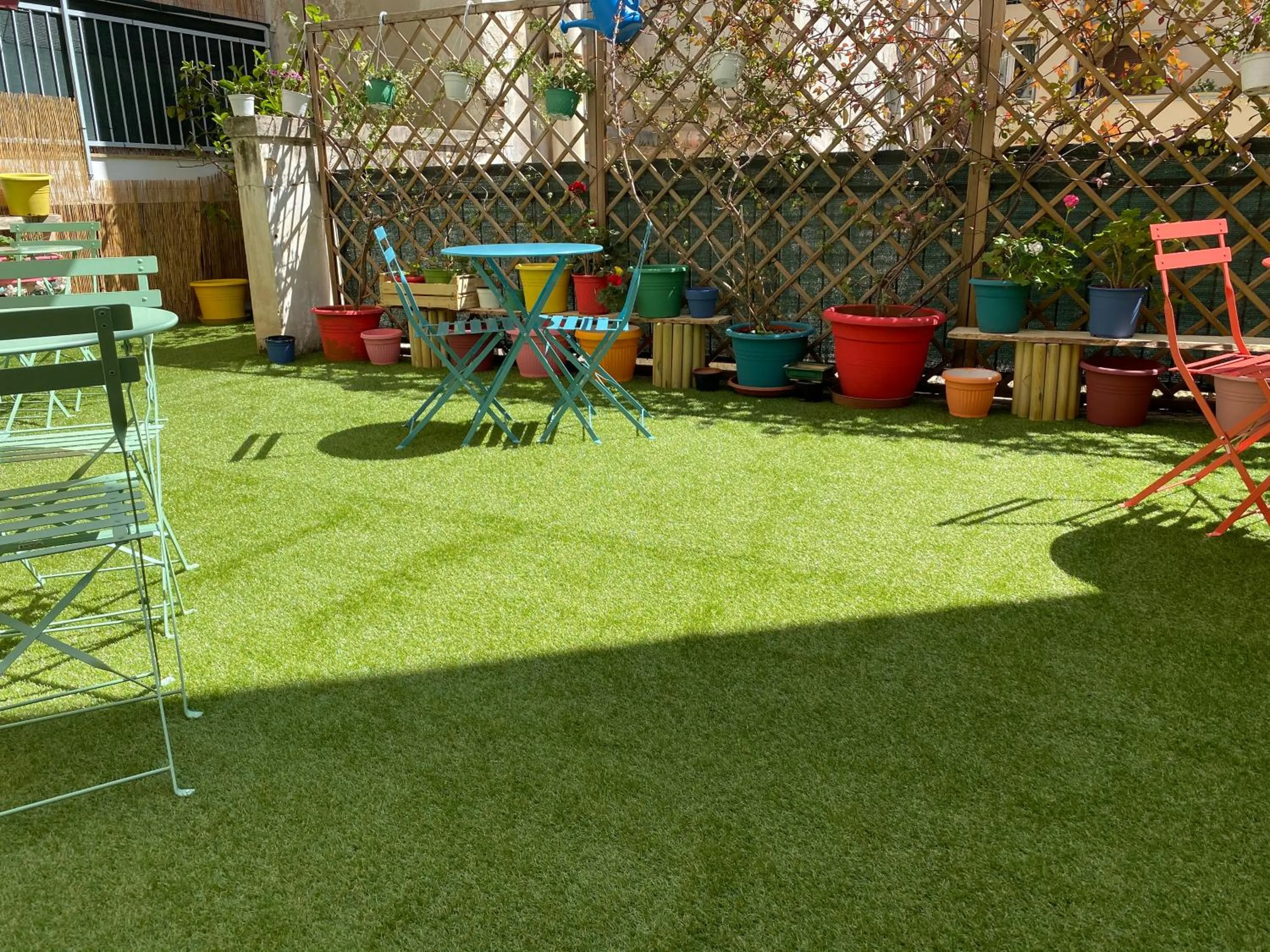 Garden in Olive Tree