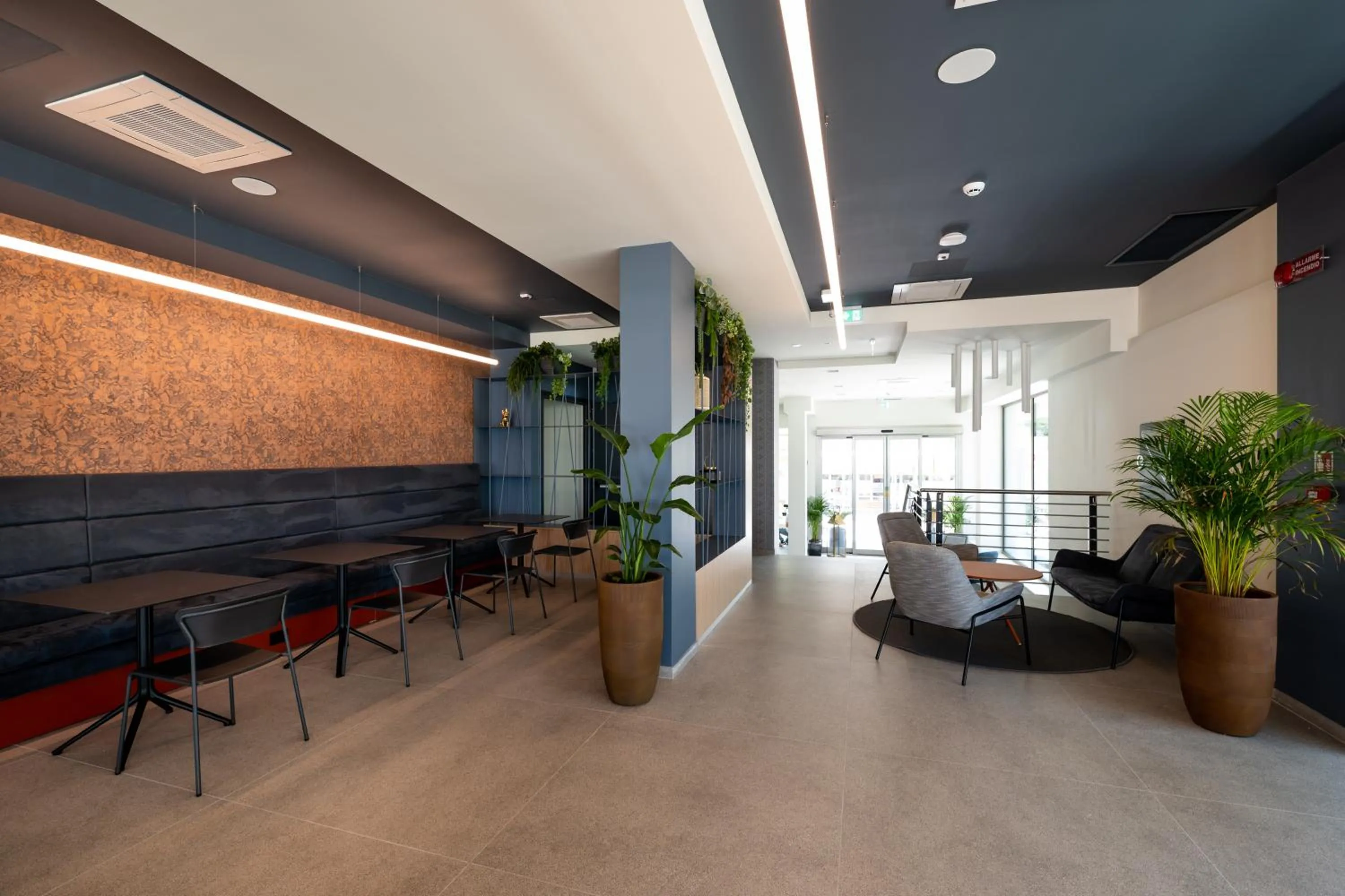 Lounge or bar in Hotel Sporting Riccione