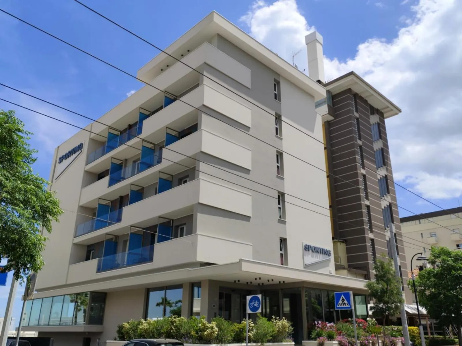 Property building in Hotel Sporting Riccione
