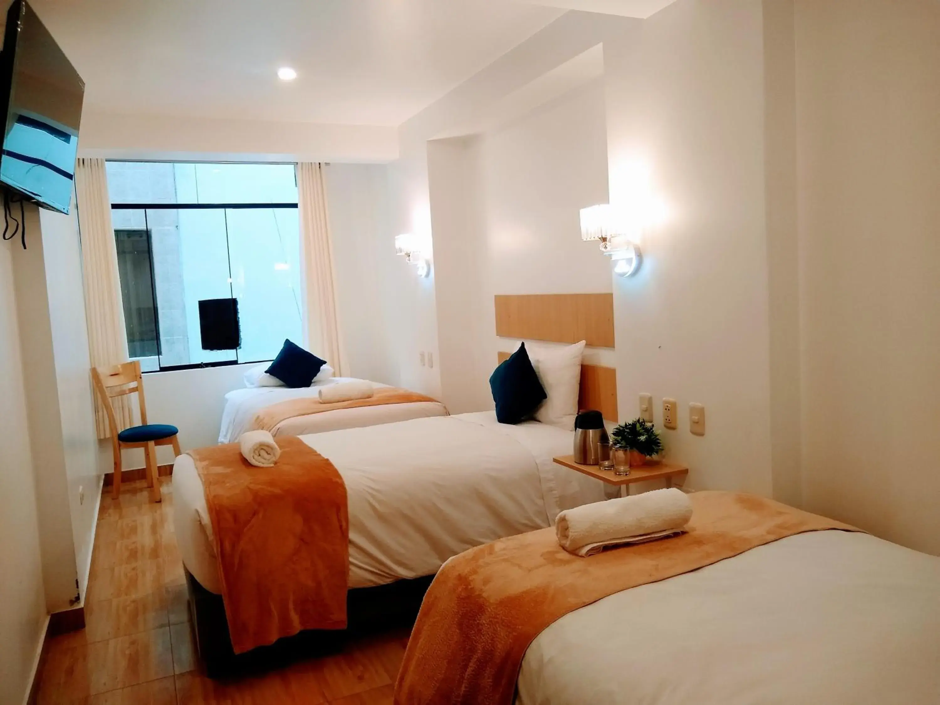 Triple Room with Private Bathroom in Emmanuel inn Machupicchu Triple Room with Private Bathroom in Emmanuel inn Machupicchu