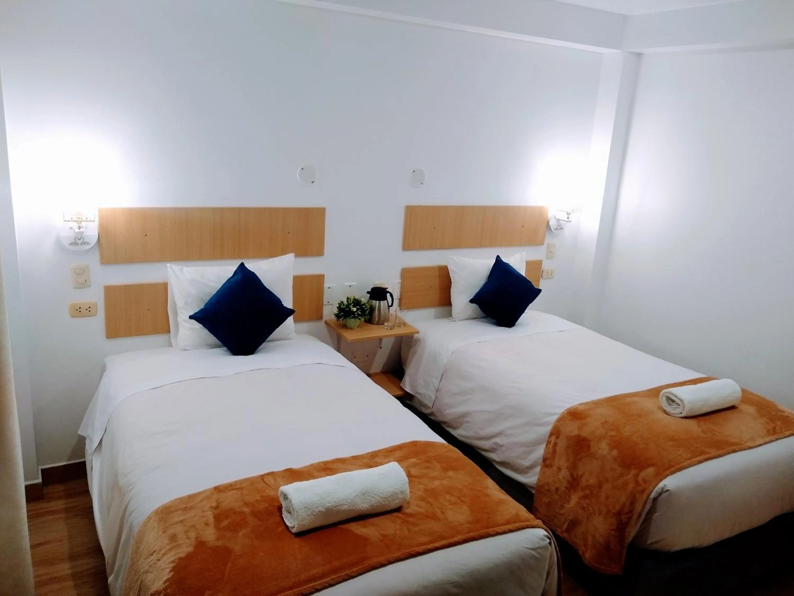 Bed in Emmanuel inn Machupicchu