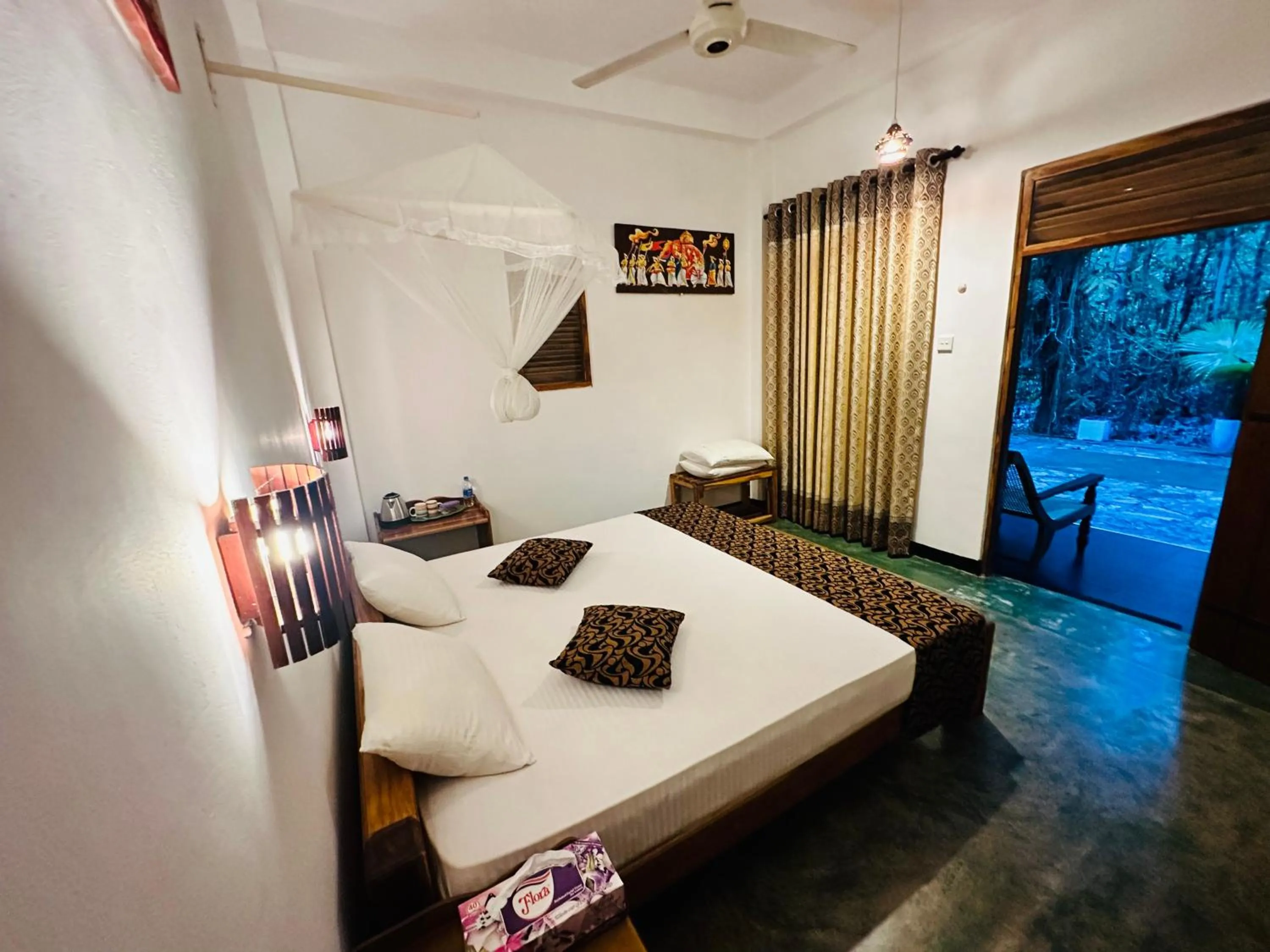 Bed in Nature House