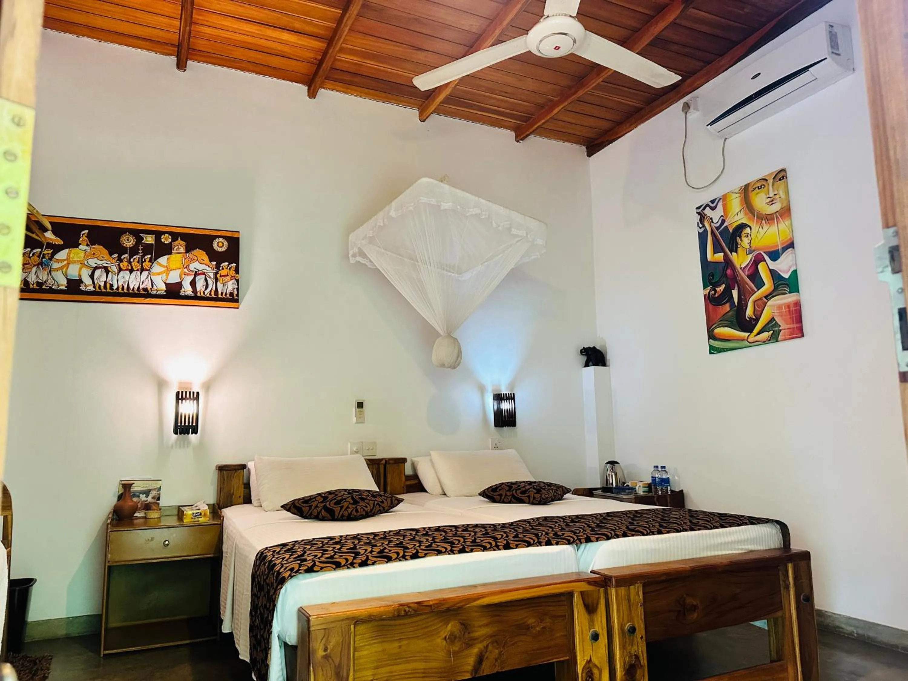 Bed in Nature House