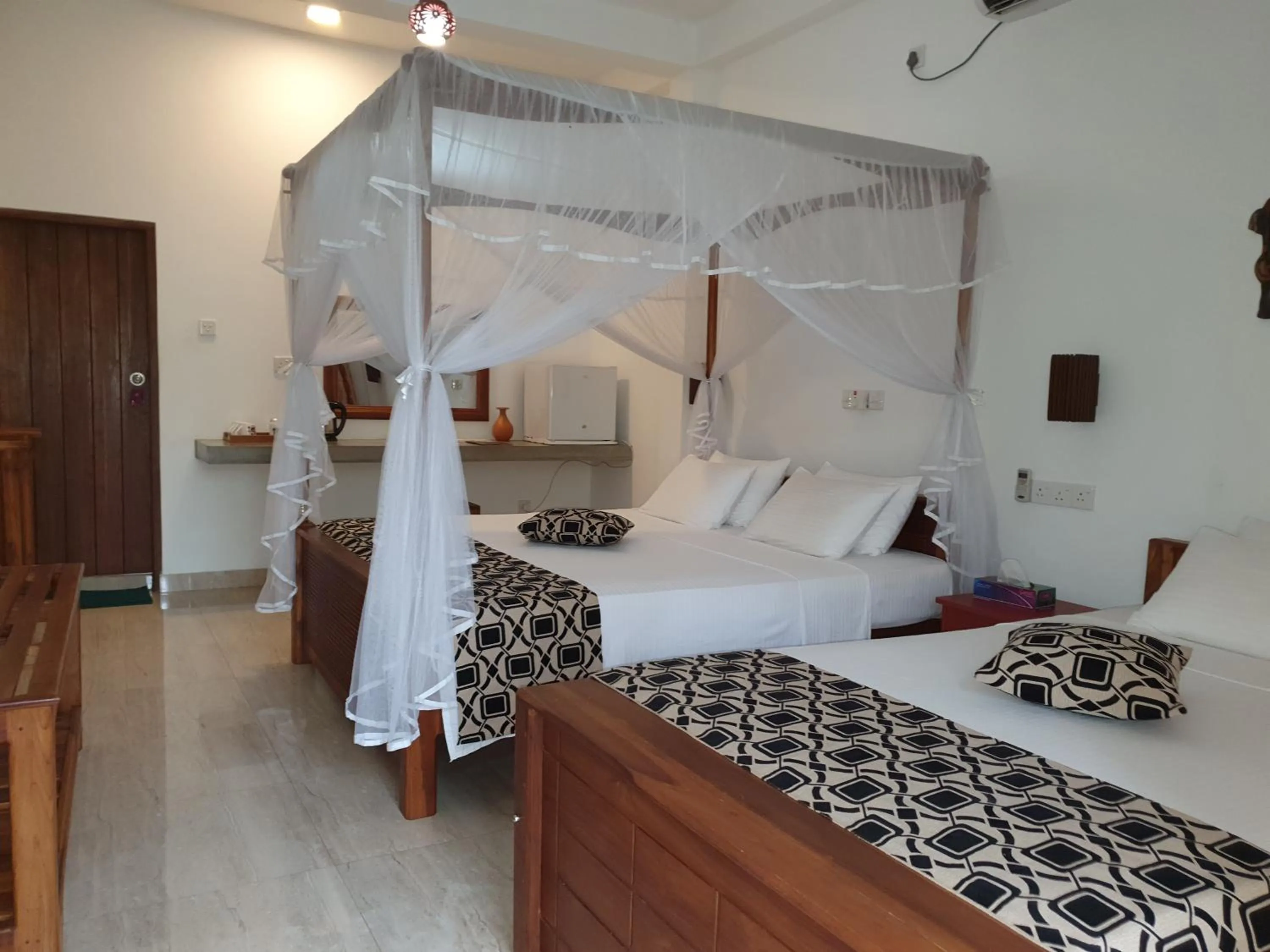 Bedroom, Bed in Nature House