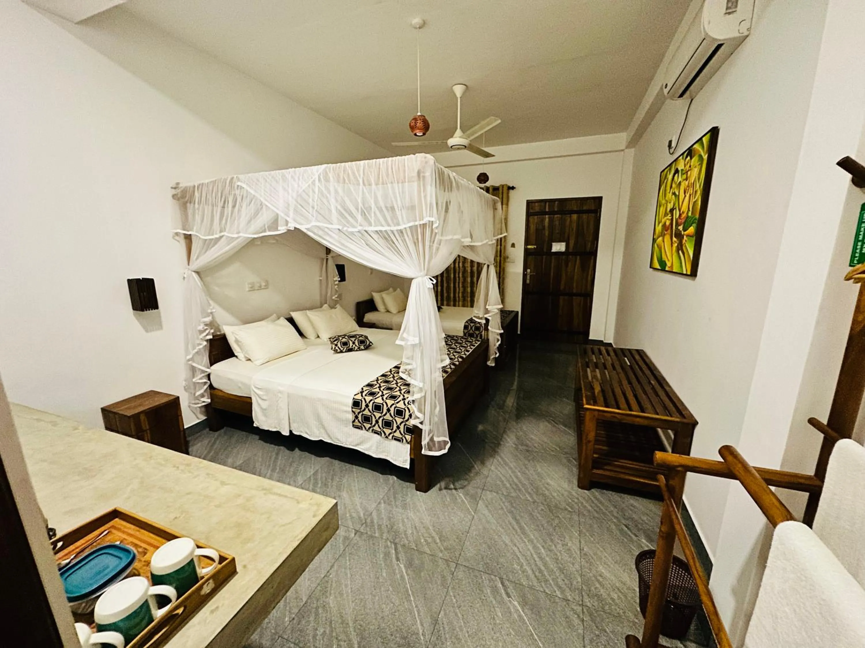 Bed in Nature House