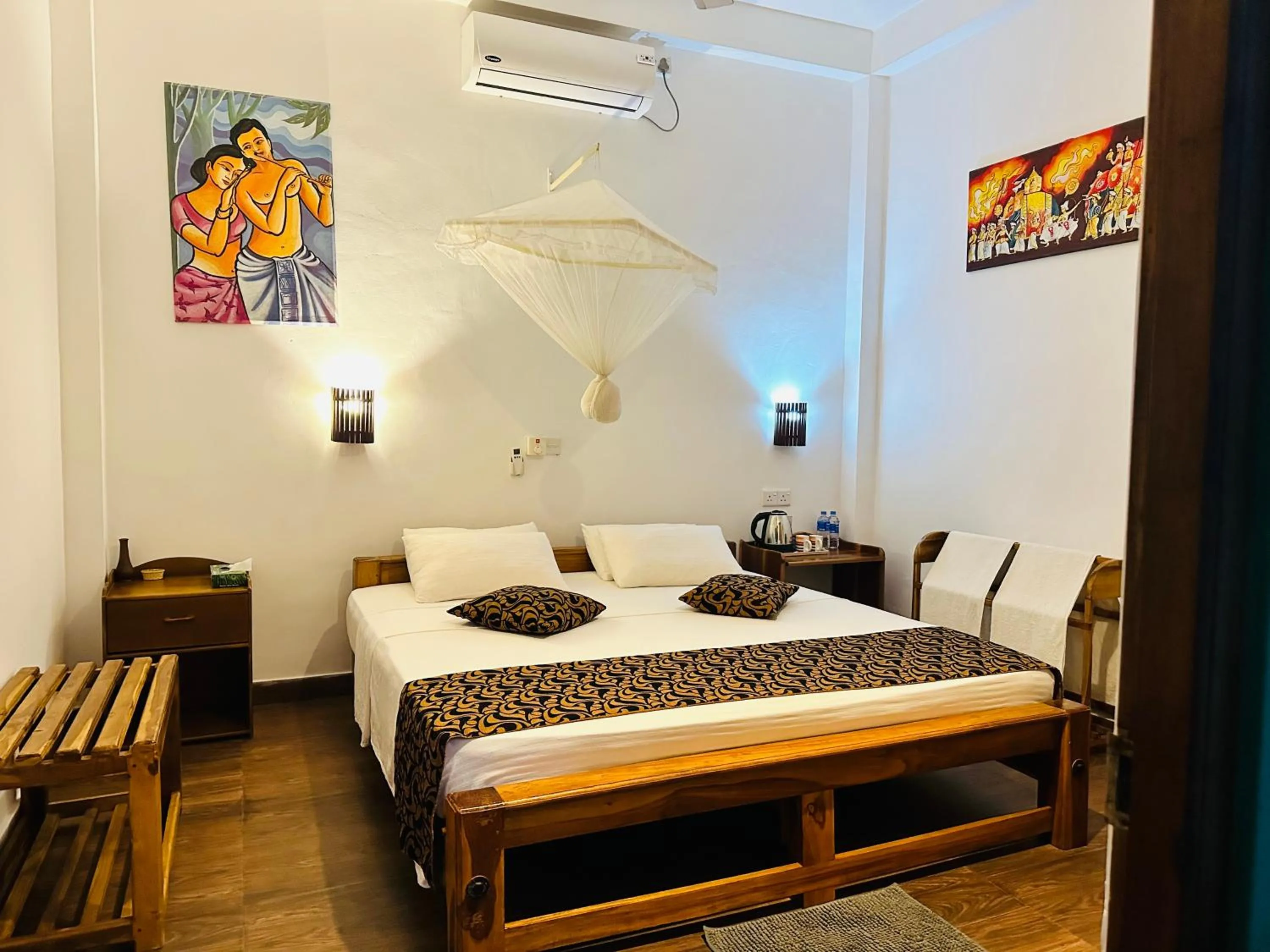 Bed in Nature House